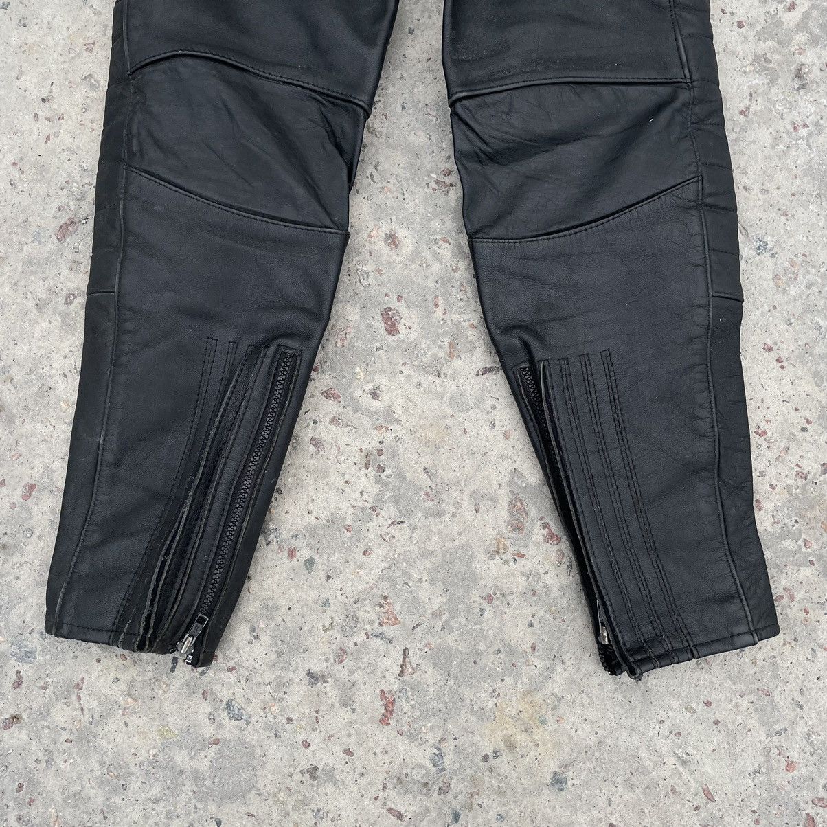 Vintage Vintage Moto Pants 31 Real Leather Y2K 90s USA Style Size US 31 - 8 Thumbnail