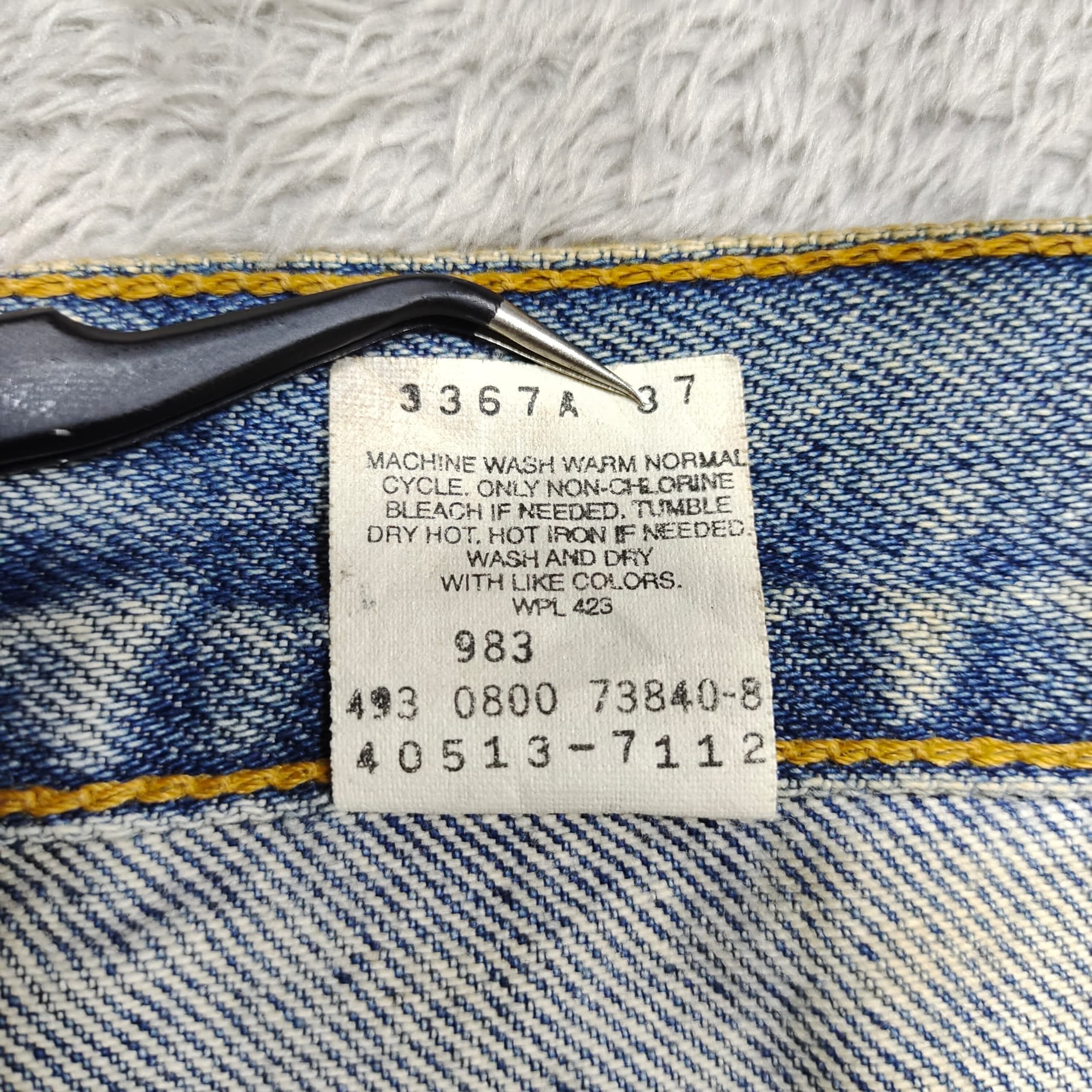 Levi's Vintage Levi’s 517 Bootcut, Y2K Jeans Light Wash Whiskering Size US 30 / EU 46 - 17 Thumbnail