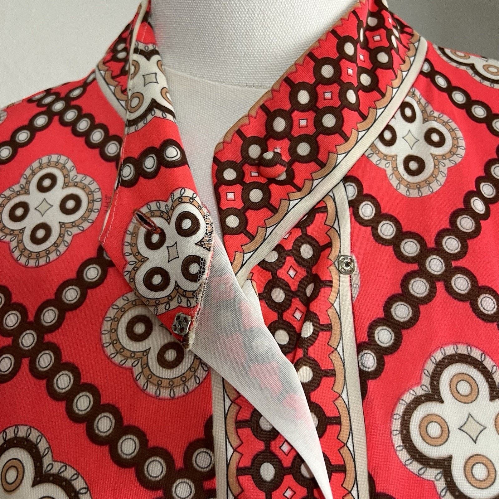Emilio Pucci RARE Emilio Pucci Formfit Rogers EPFR Kimono Robe Hostess Size ONE SIZE - 10 Thumbnail