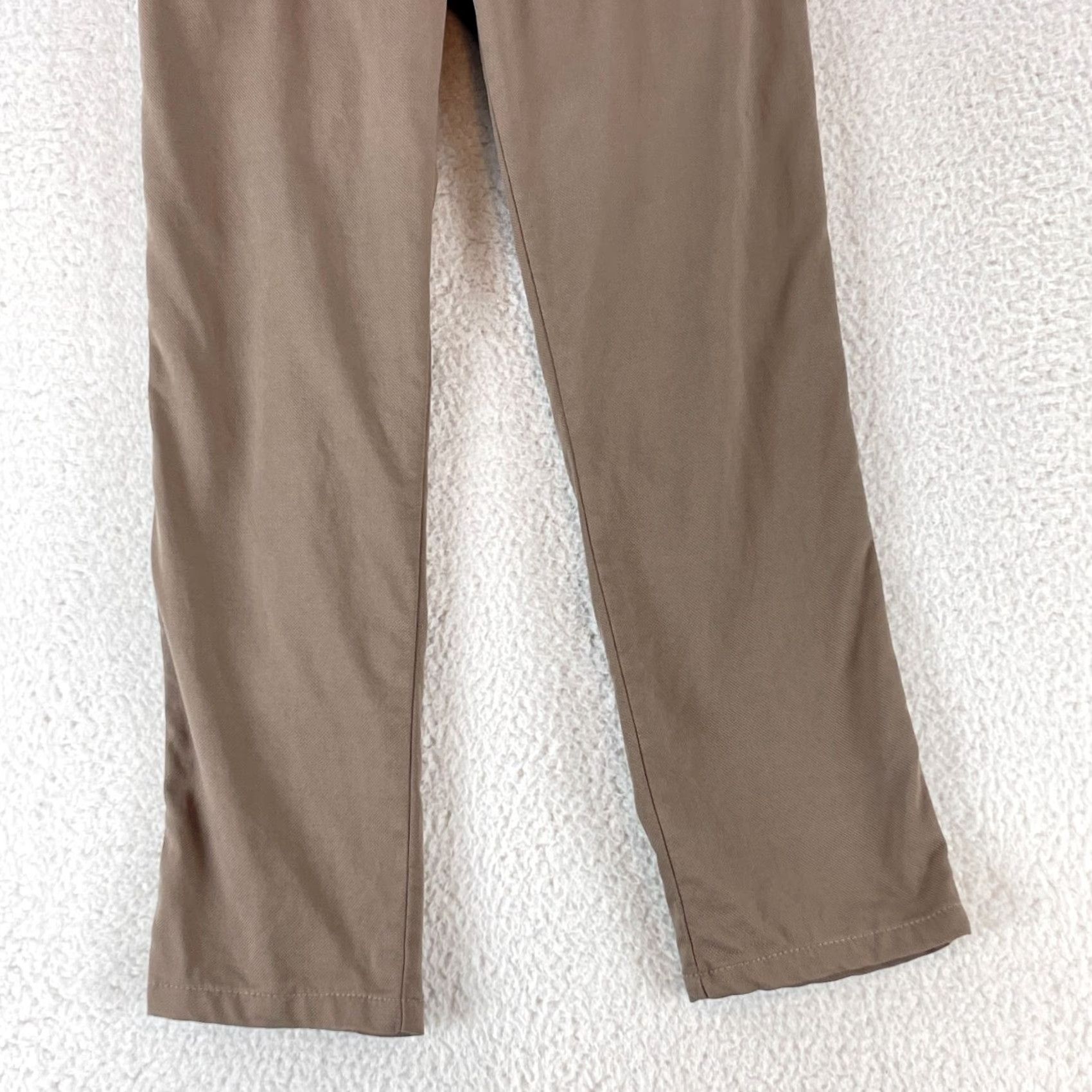 Vintage Ungaro Brown Cropped Straight Leg Pants Womens Medium 44 Cotton Casual Regular Cropped 80s 90s City Mens Women’s Girls Socks Size 32" / US 10 / IT 46 - 3 Thumbnail