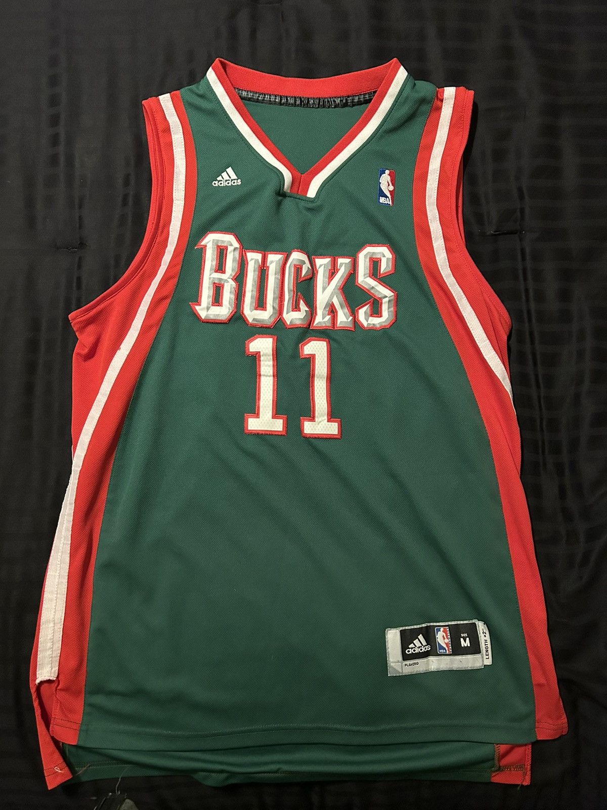 Milwaukee Bucks Jersey Red Men's Mitchell Ness Michael Redd Red