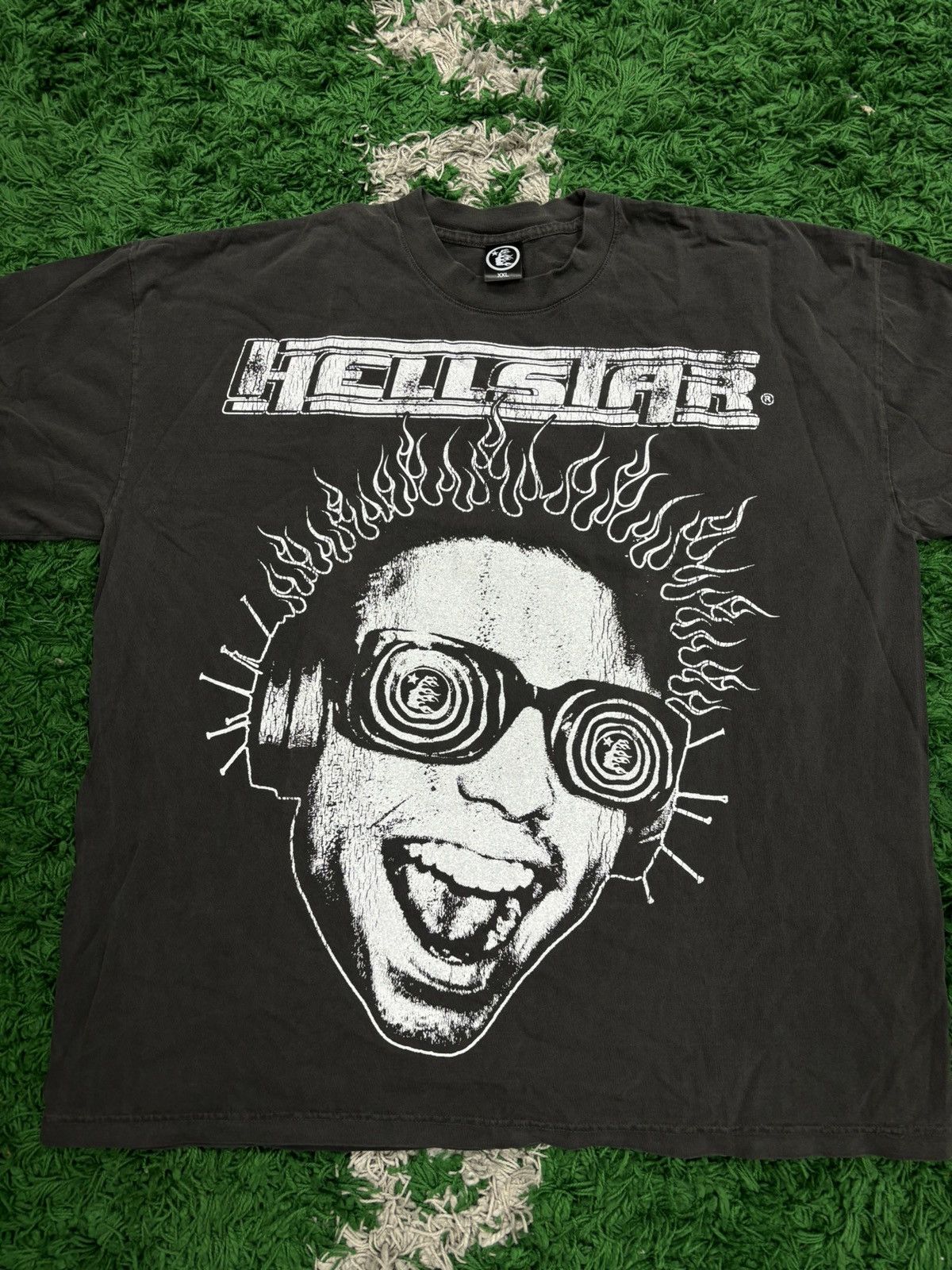 image of Hellstar Rage T Shirt Black , Men's (Size 2XL)