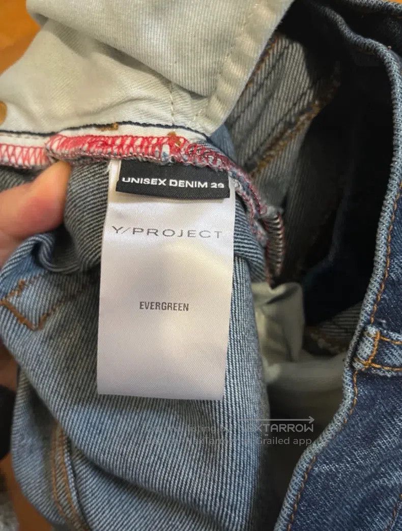 Y/Project Y/PROJECT Size 32 Wrinkled jeans and twisted pants Size US 32 / EU 48 - 7 Thumbnail