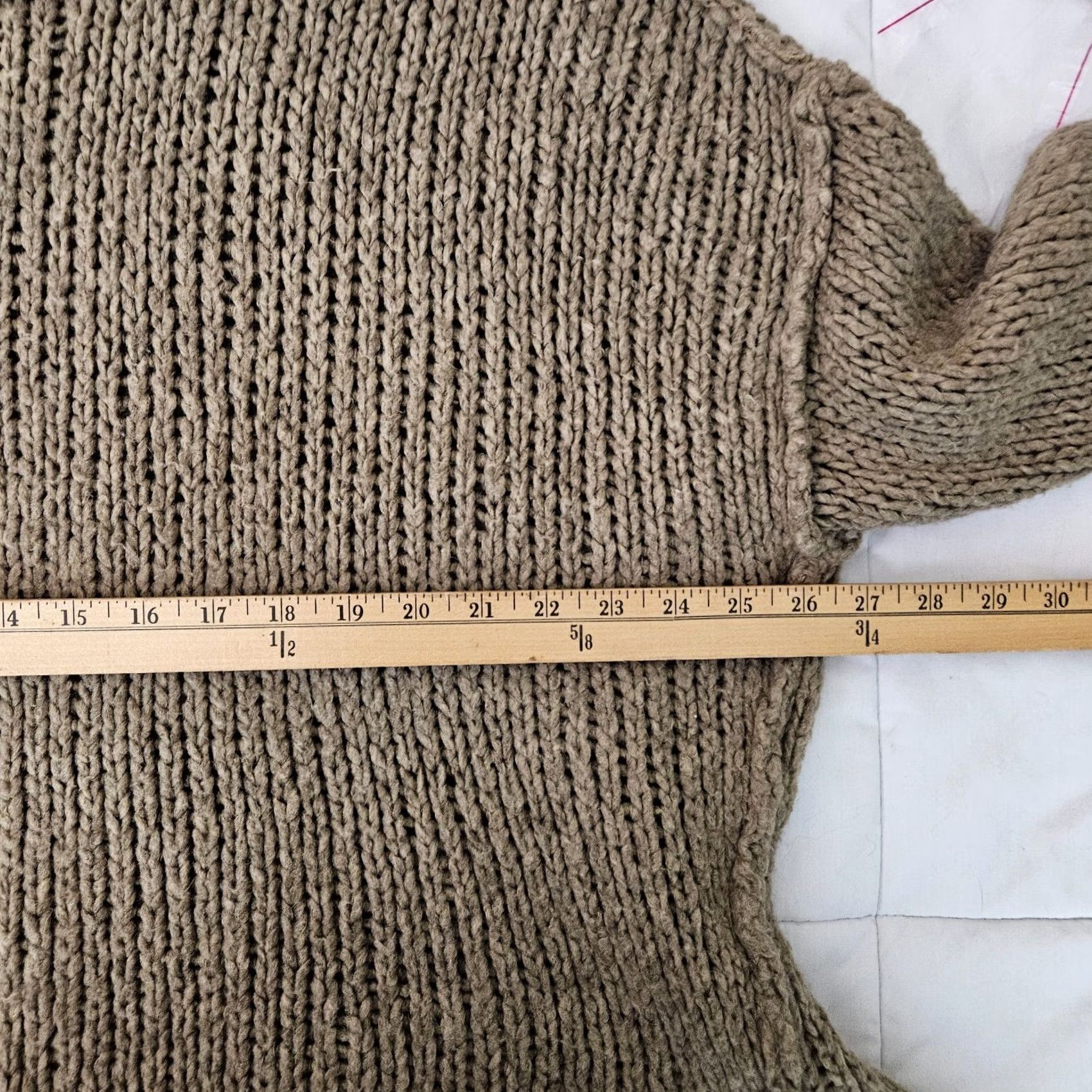 Free People Free People Brown Relax Fit Round Neck Sweater Cardigan Women S Knit Wool Acrylic Regular Size S Size S / US 4 / IT 40 - 5 Thumbnail