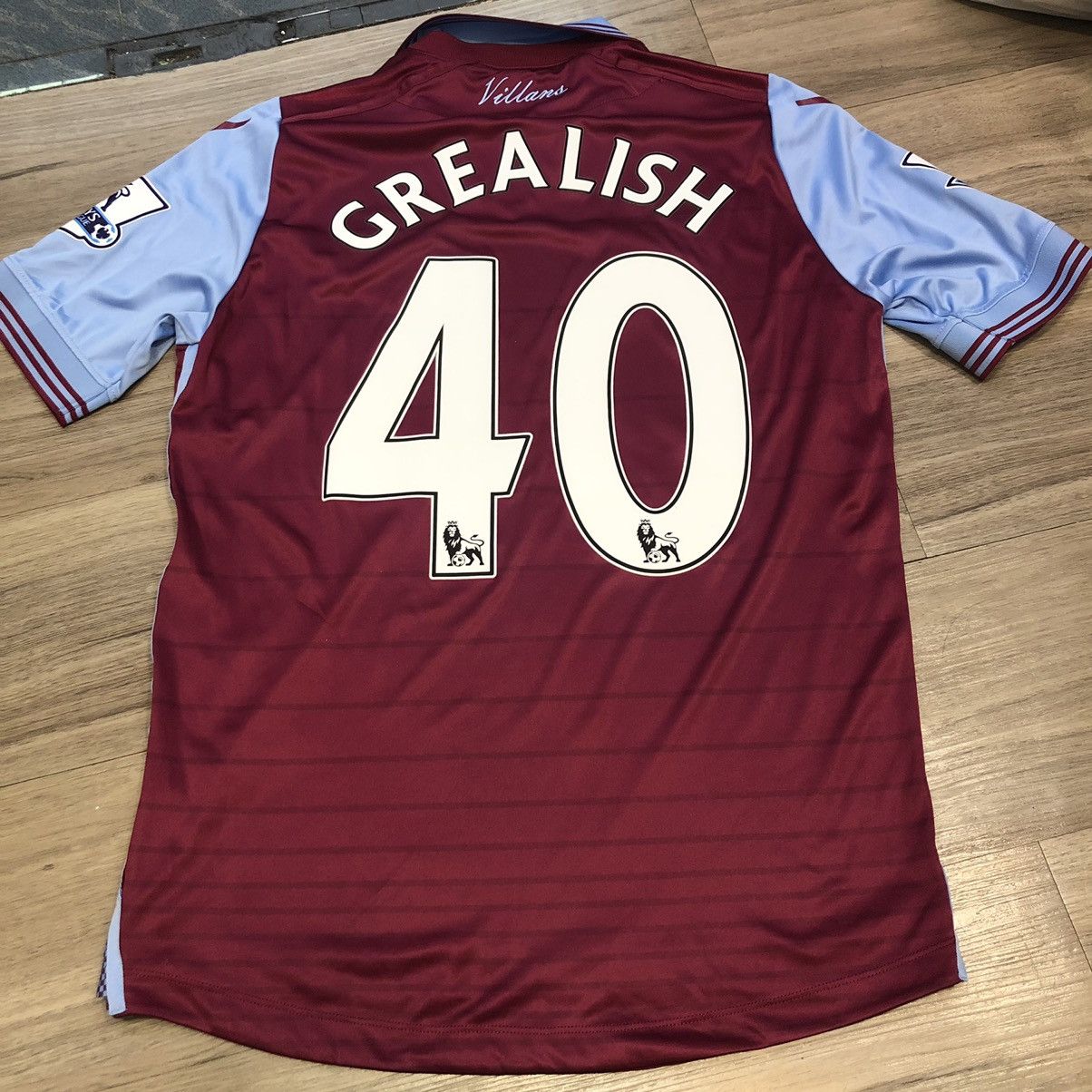 Aston villa grealish shirt hotsell