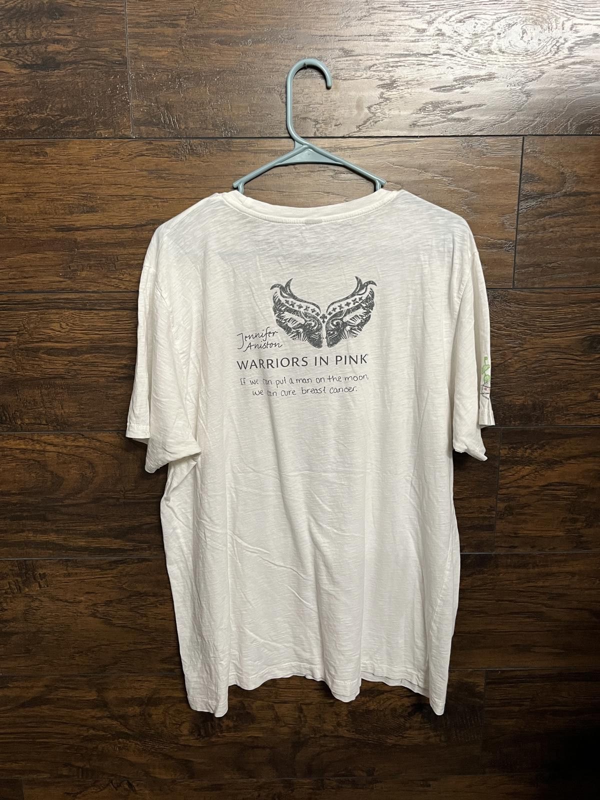 Alternative Apparel Jennifer Aniston T-shirt - Breast Cancer Kid's Art Shirt -XL Size US XL / EU 56 / 4 - 2 Thumbnail