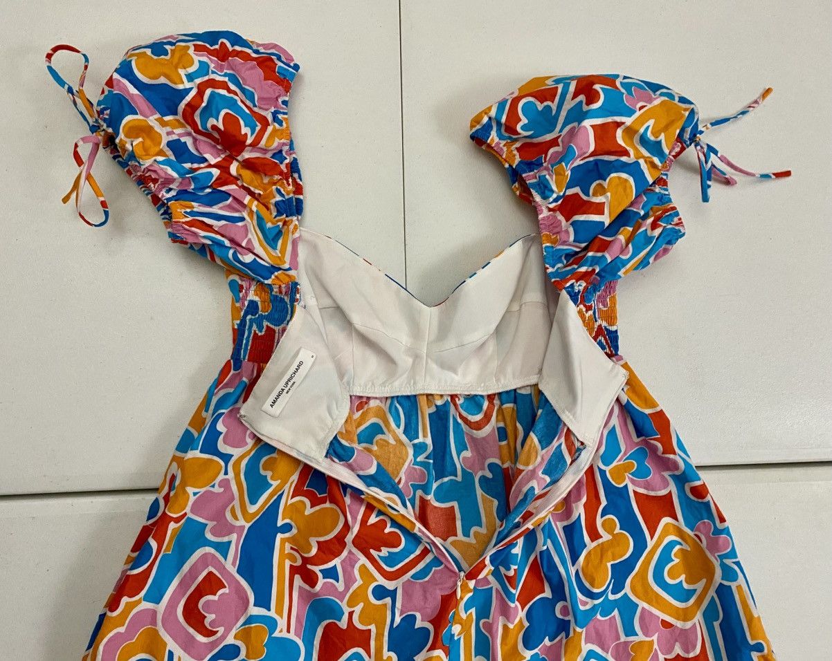 Amanda Uprichard Amanda Uprichard Sicily Mini Dress Retro Miami Geo Print M Size M / US 6-8 / IT 42-44 - 10 Thumbnail