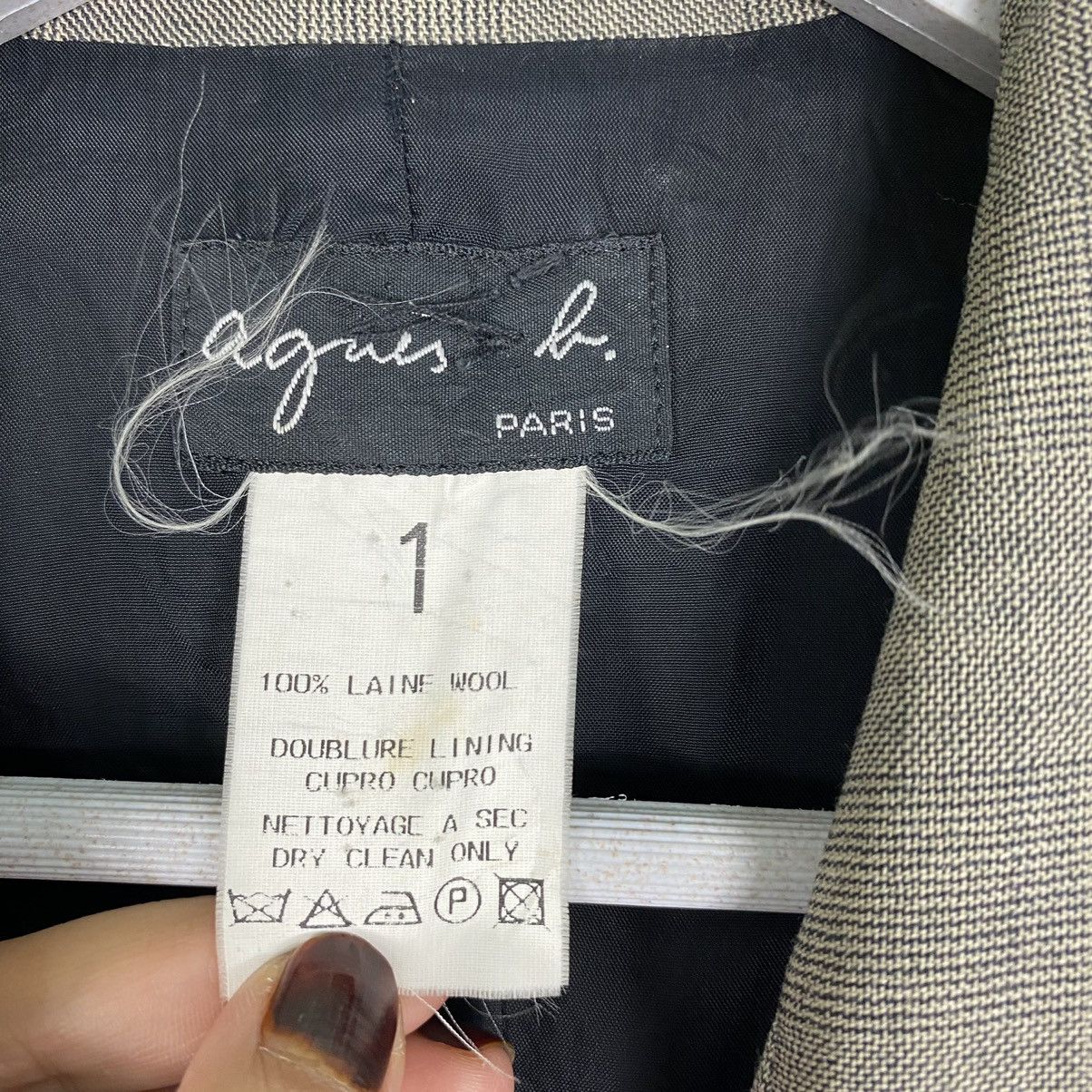 agnes b. Vintage Agnes B Double Breast Button Coat Size US S / EU 44-46 / 1 - 10 Thumbnail