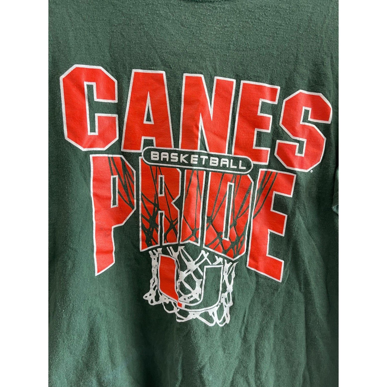 Champion VTG Y2K 90S CHAMPION MIAMI HURRICANES CANES PRIDE BASKETBALL Size US L / EU 52-54 / 3 - 3 Thumbnail