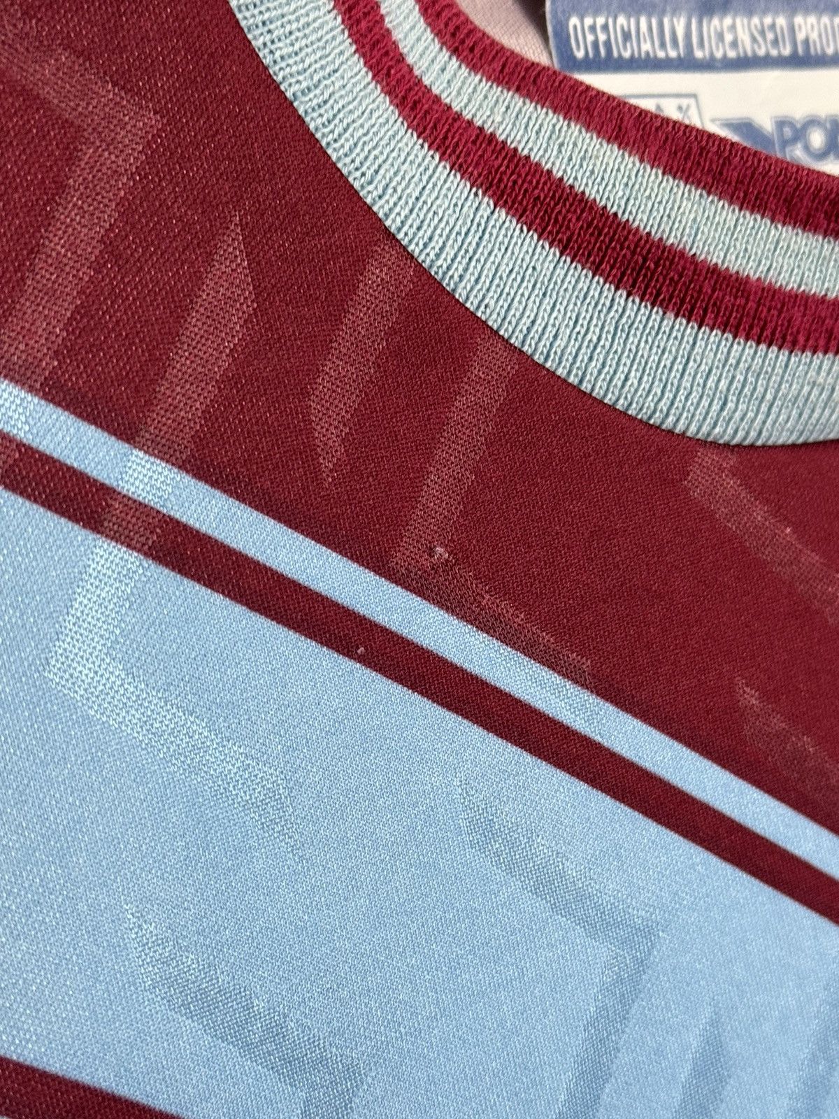 PONY West Ham United 93/95 Home Football Jersey Size US XL / EU 56 / 4 - 4 Thumbnail