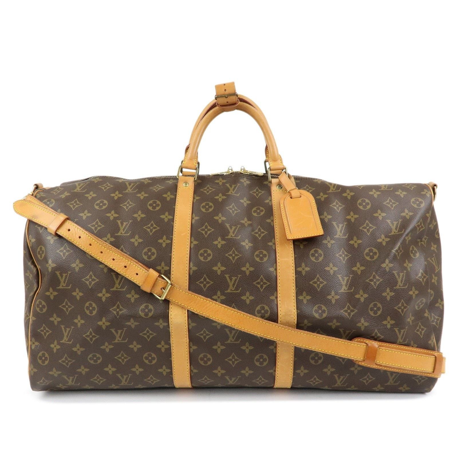 Louis Vuitton Louis Vuitton Monogram Keepall Bandouliere 60 Duffle Bag Size ONE SIZE - 1 Thumbnail