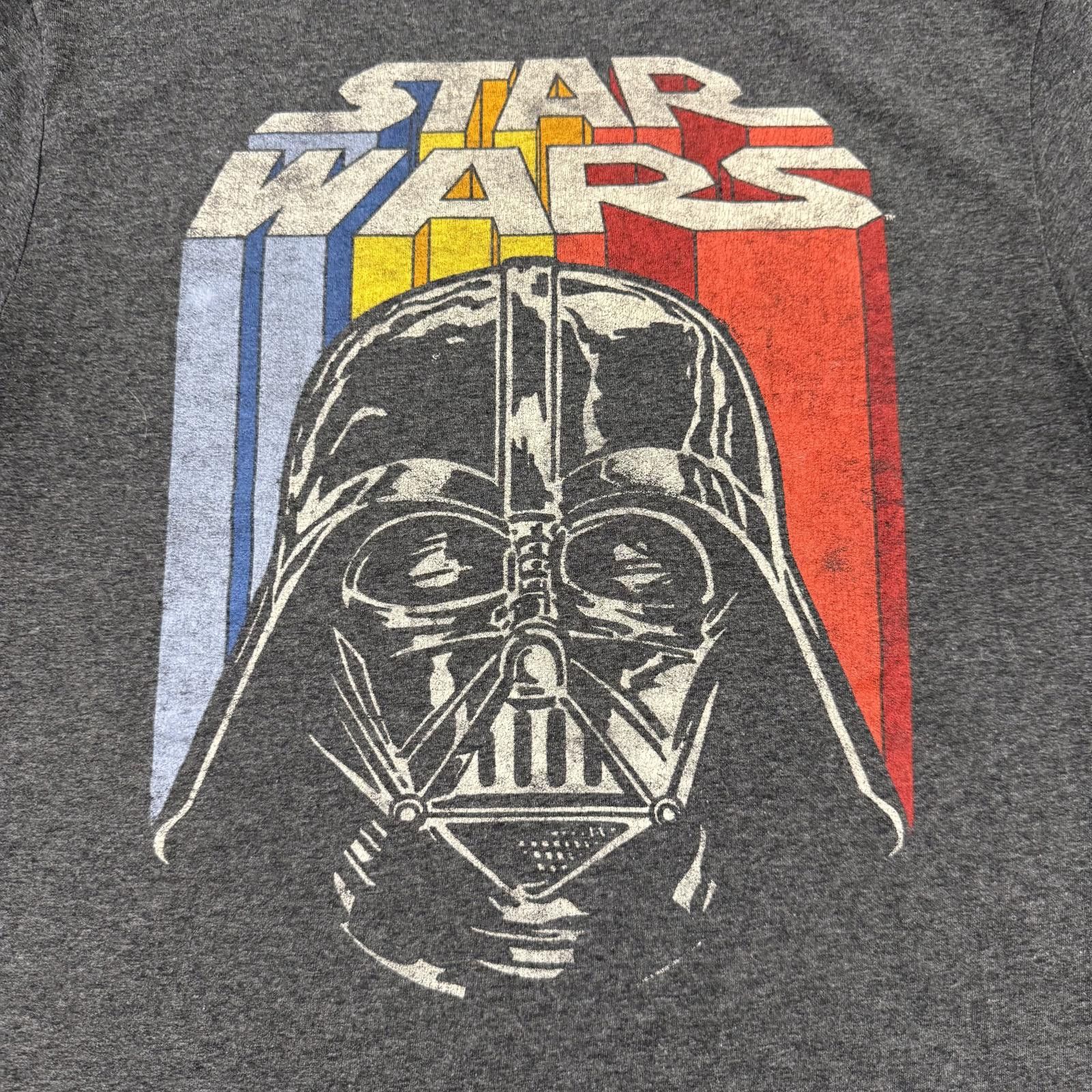 Designer FifthSun Star Wars Lord Darth Vader Retro Spellout Tee - M Size US L / EU 52-54 / 3 - 2 Thumbnail