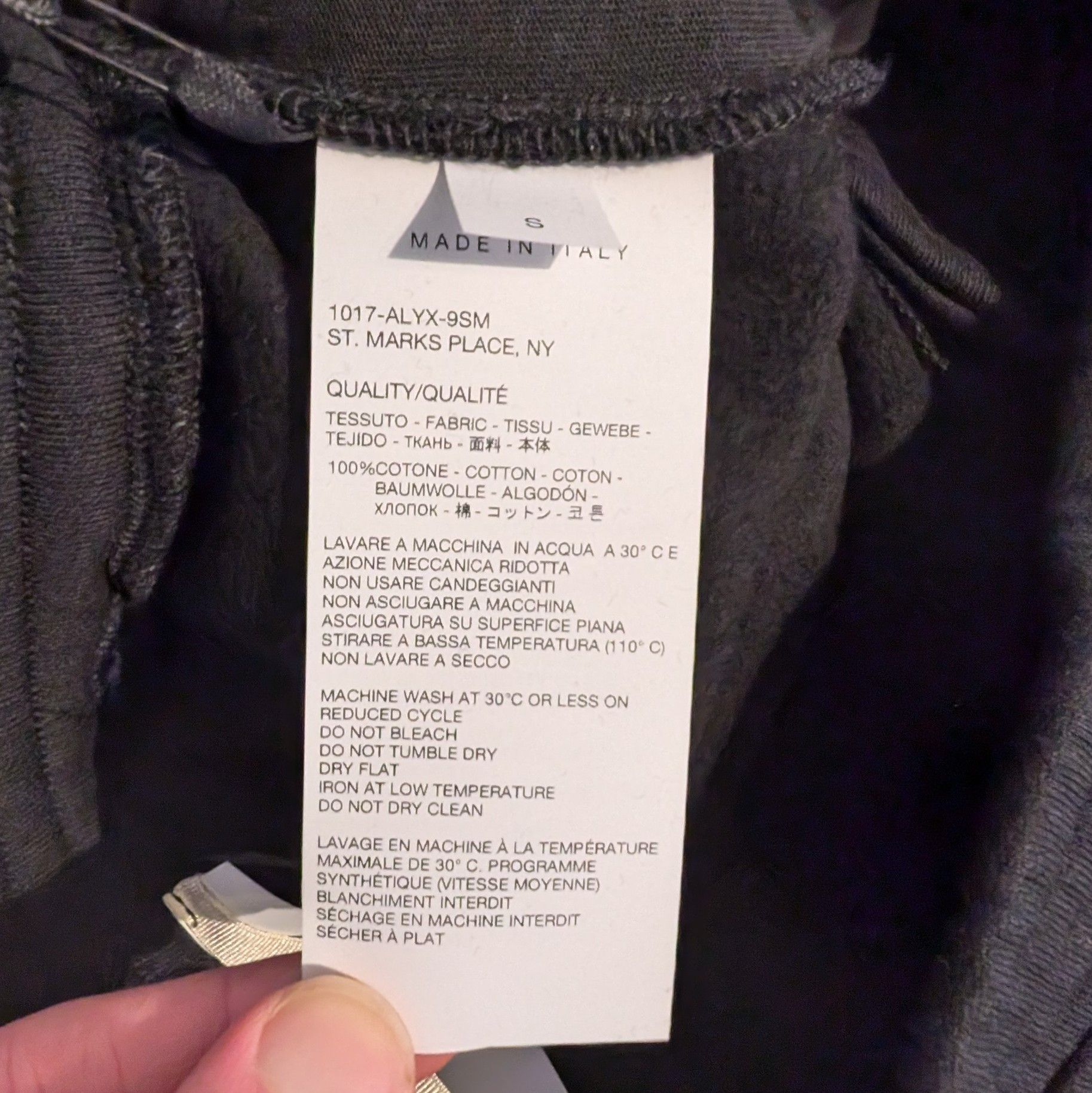 1017 ALYX 9SM Tri-Con Sweatpants Size US 30 / EU 46 - 5 Thumbnail