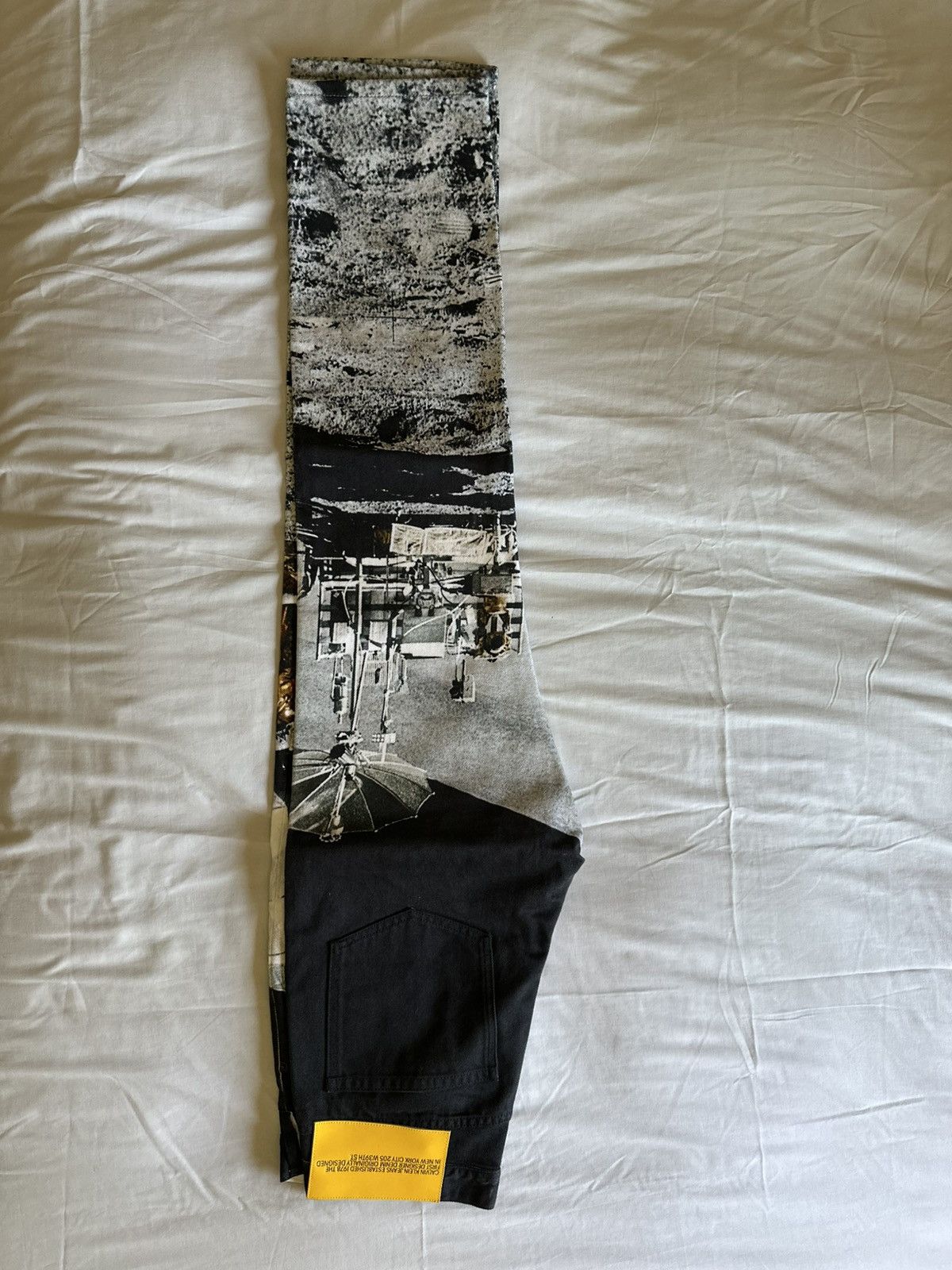Calvin Klein 205W39NYC Moon Landing Jeans Size US 30 / EU 46 - 4 Thumbnail
