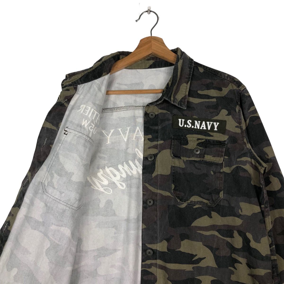 Japanese Brand 🔥Vintage Military Camouflage Work Jacket Gorge Japan Made Size US M / EU 48-50 / 2 - 12 Thumbnail