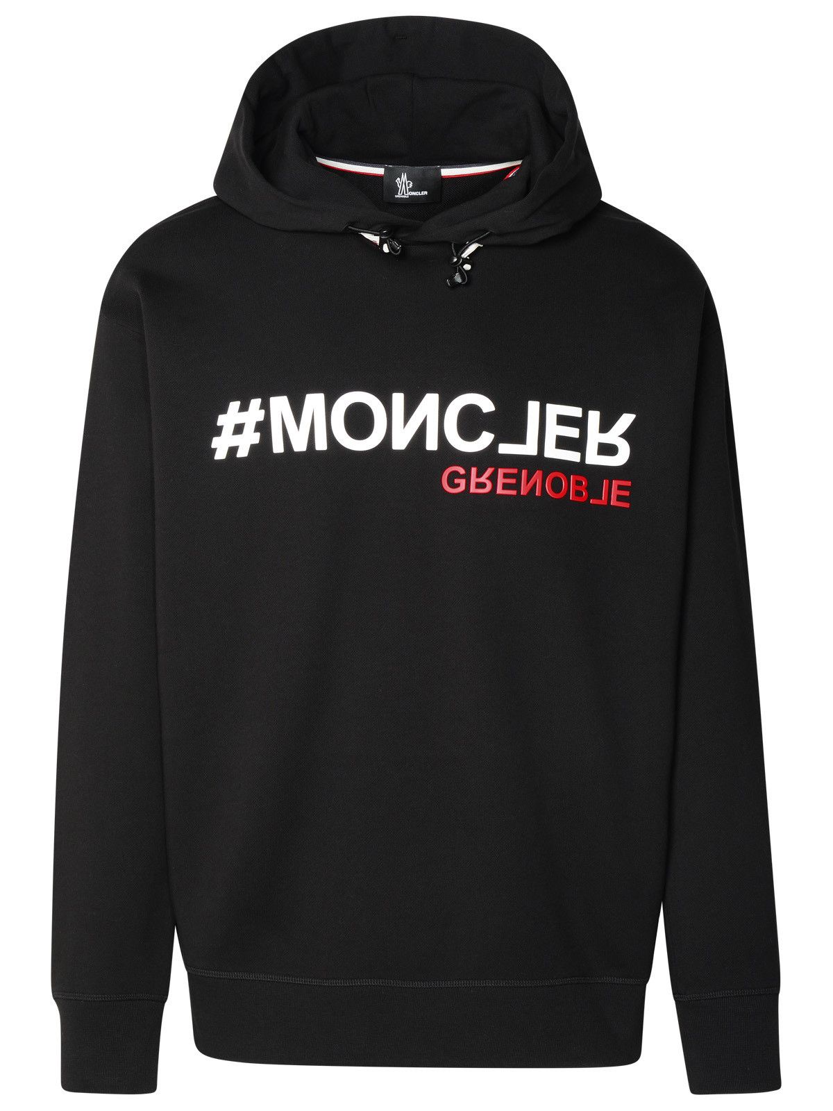 image of Moncler Grenoble Black Cotton Sweatshirt, Men's (Size 2XL)