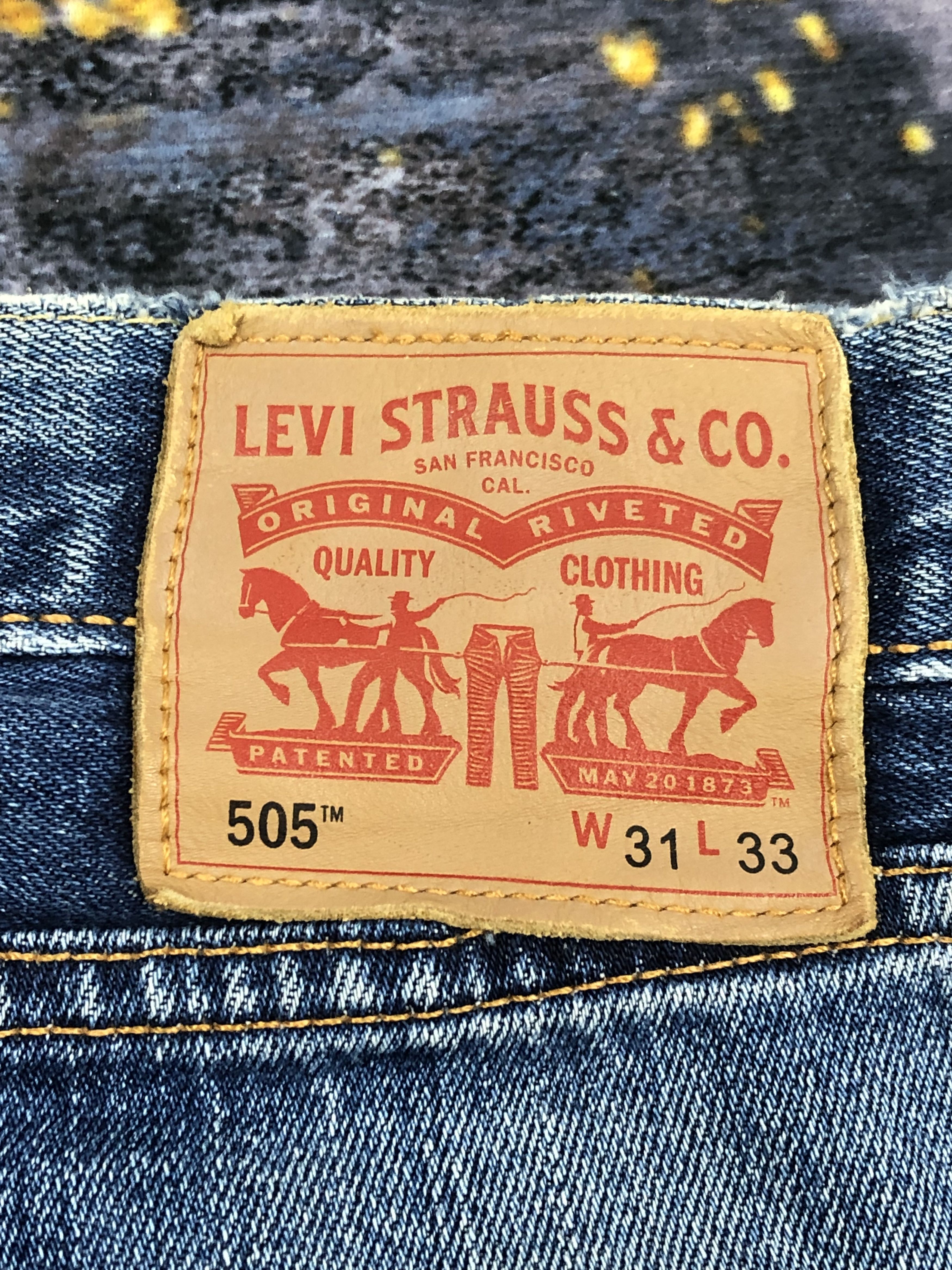 Levi's Vintage Levis 505 Blue Faded Jeans DPP0137 Size US 30 / EU 46 - 5 Thumbnail