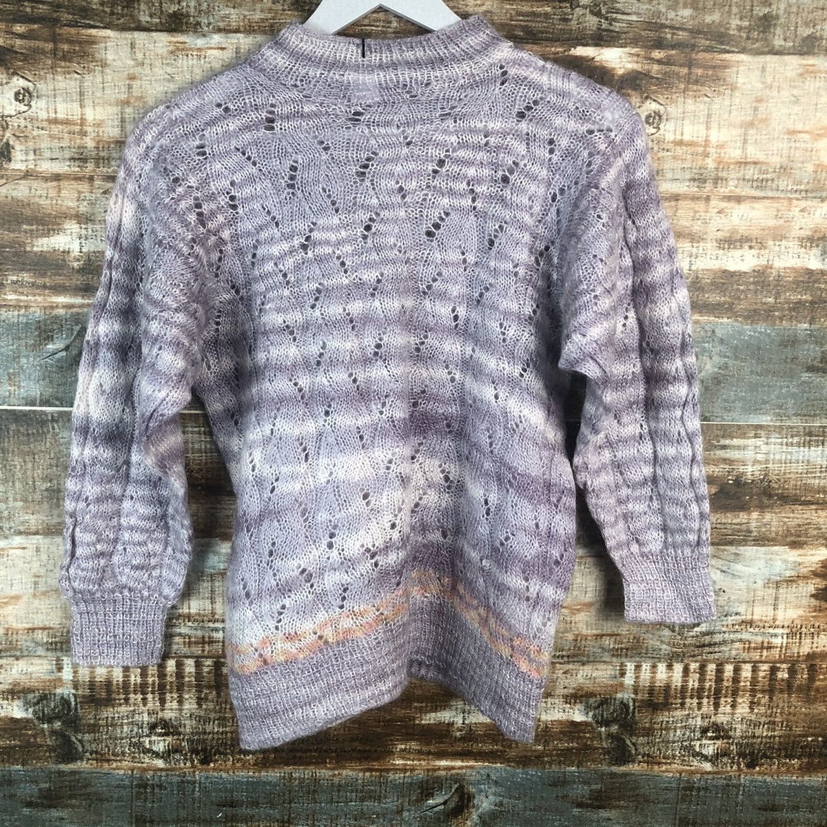 Homespun Knitwear × Japanese Brand Japanese Brand vintage Purple Knitwear #A2277 Size S / US 4 / IT 40 - 12 Thumbnail