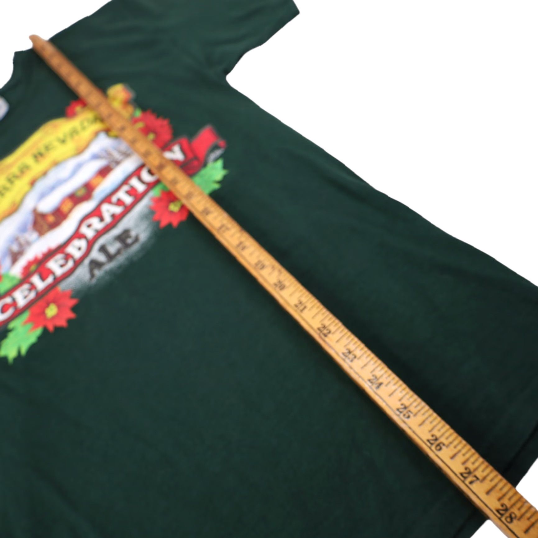 Vintage VINTAGE Sierra Nevada Celebration Ale Graphic T Shirt Green Mens S Size US S / EU 44-46 / 1 - 6 Thumbnail