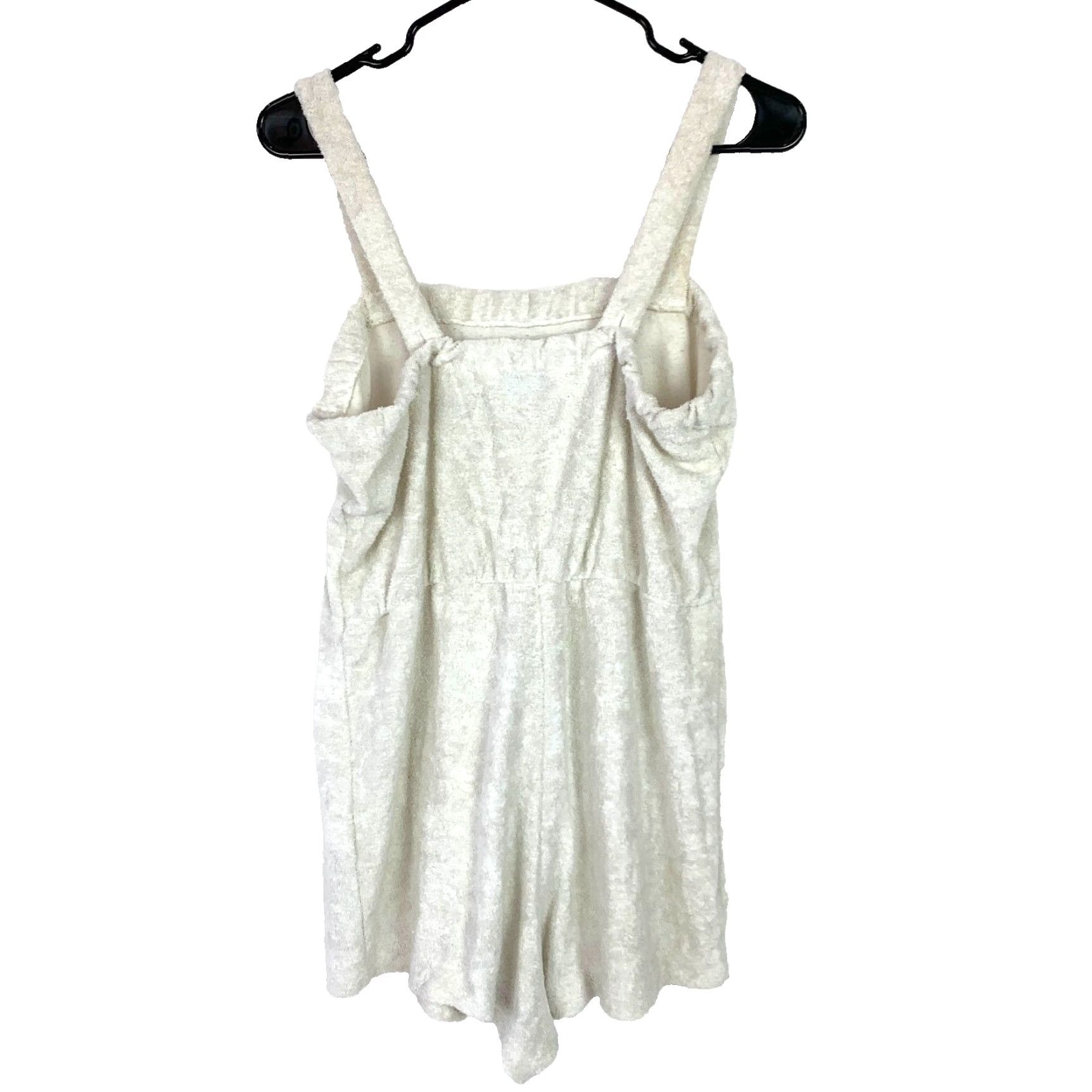 Vintage VINTAGE Cuddl Duds Romper One-Piece Shirt Womens S White Terry Jumper Shorts Frog 70s Size S / US 4 / IT 40 - 3 Thumbnail