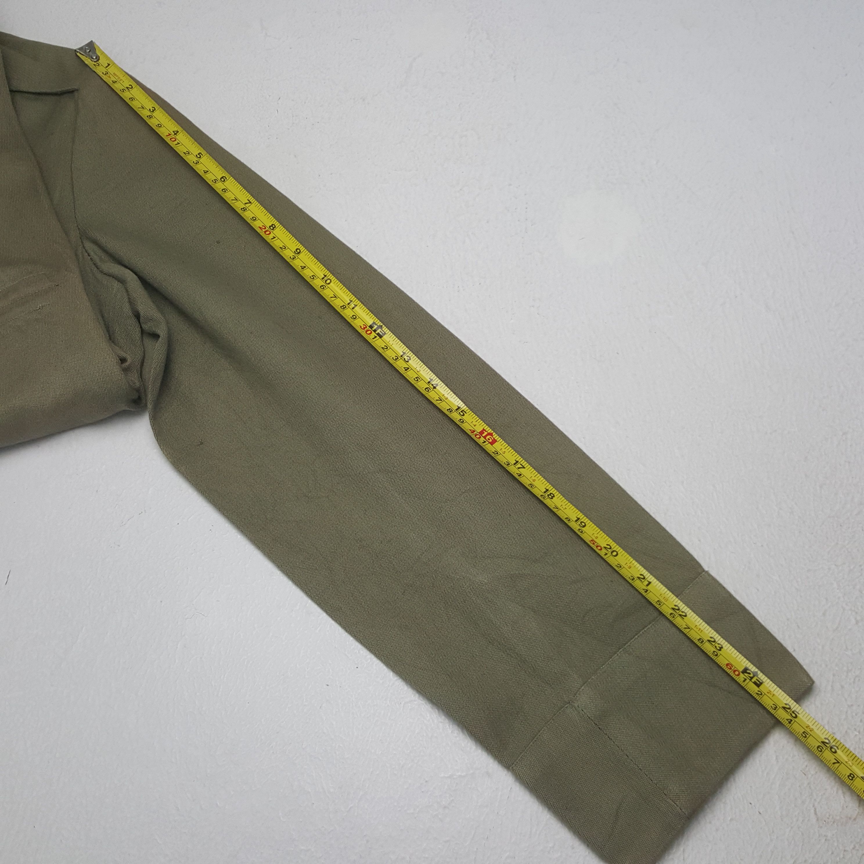 Other Vintage Army Green Worker Jacket Size US L / EU 52-54 / 3 - 6 Thumbnail