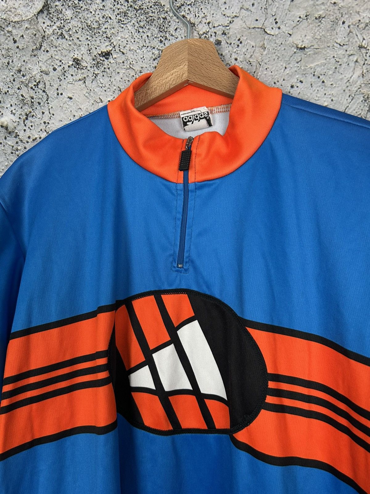 Adidas Adidas 90s Cycling Made in Italy Archive Jersey Rare Size US L / EU 52-54 / 3 - 3 Thumbnail