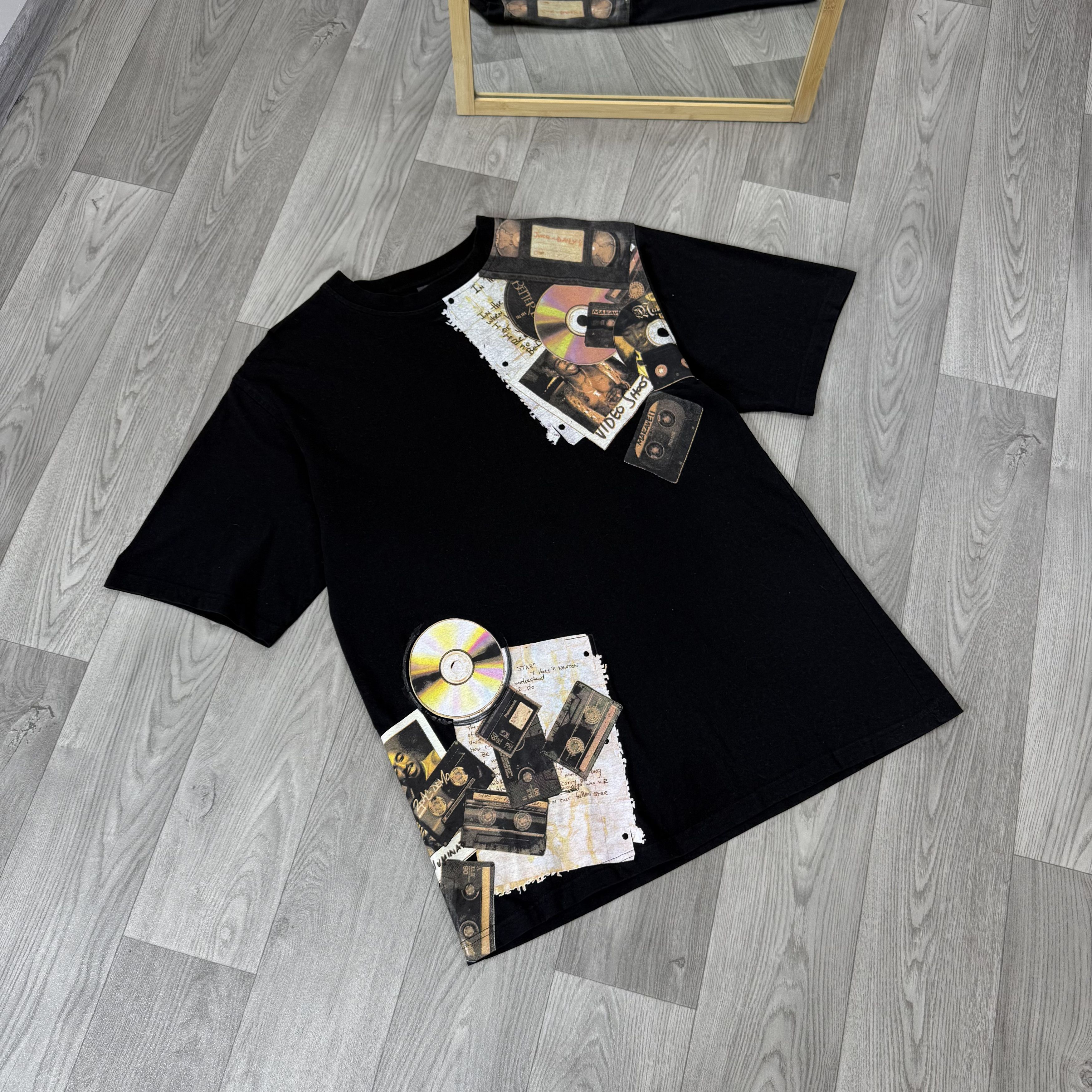 Makaveli Vintage Makaveli 2Pac Tupac Graphic Black Oversize Tee Shirt Size US L / EU 52-54 / 3 - 2 Thumbnail