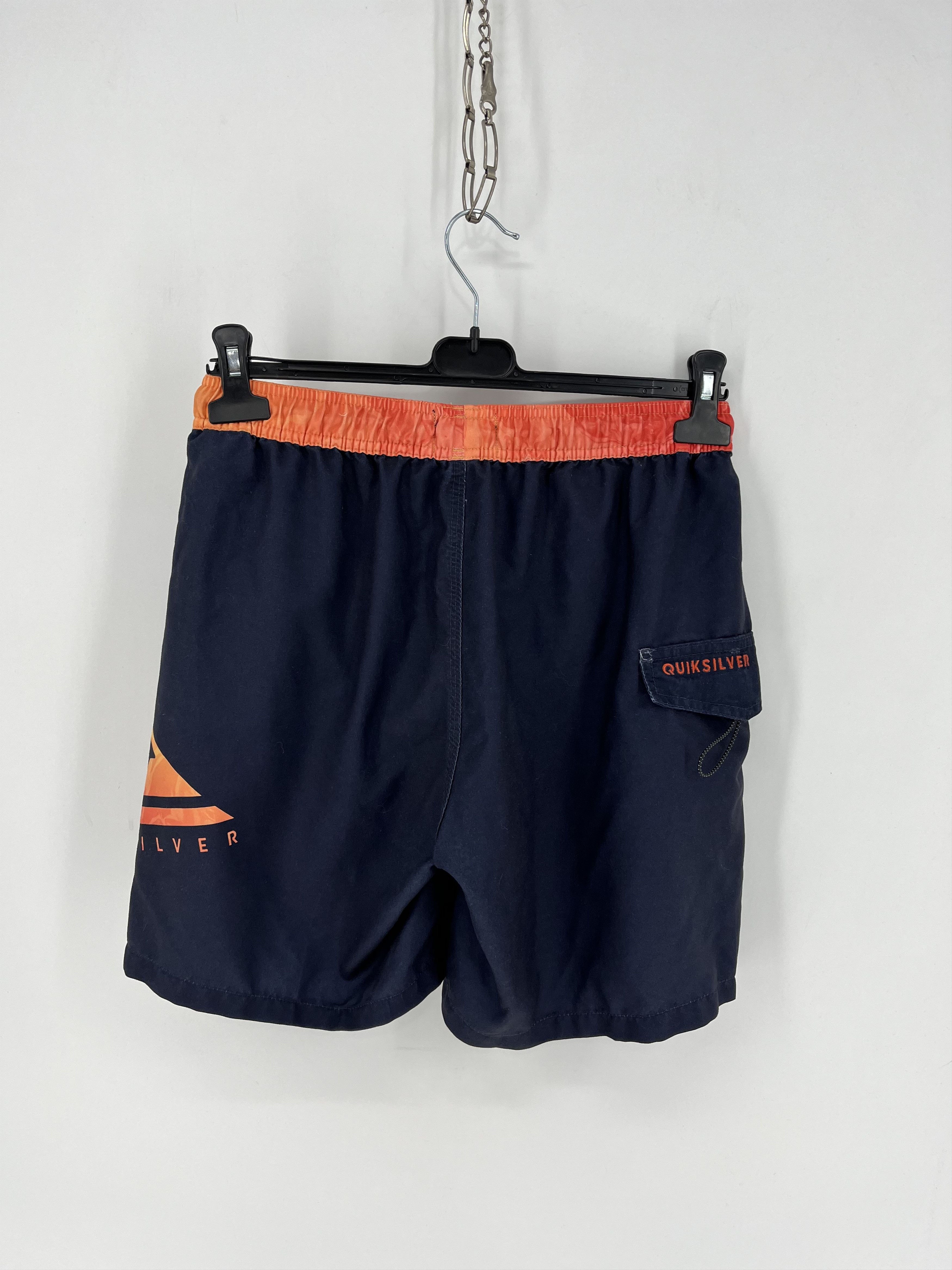 Quiksilver × Vintage Vintage Quiksilver Shorts Big Logo Y2K Style 90s Surfing Size US 30 / EU 46 - 8 Thumbnail