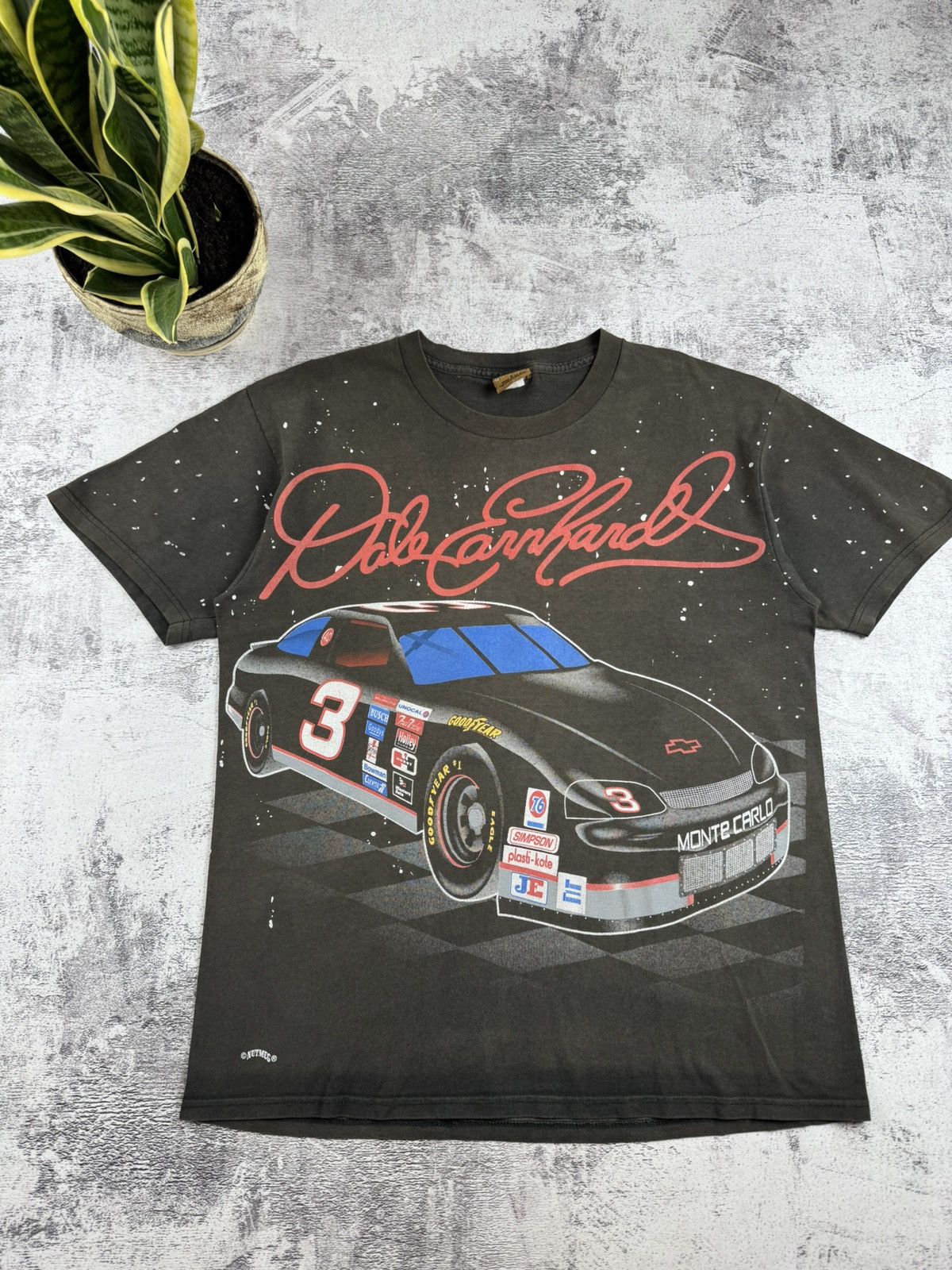 NASCAR Dale Earnhardt Intimidator Monte Carlo Formula 1 T Shirt Tee Size US L / EU 52-54 / 3 - 7 Thumbnail