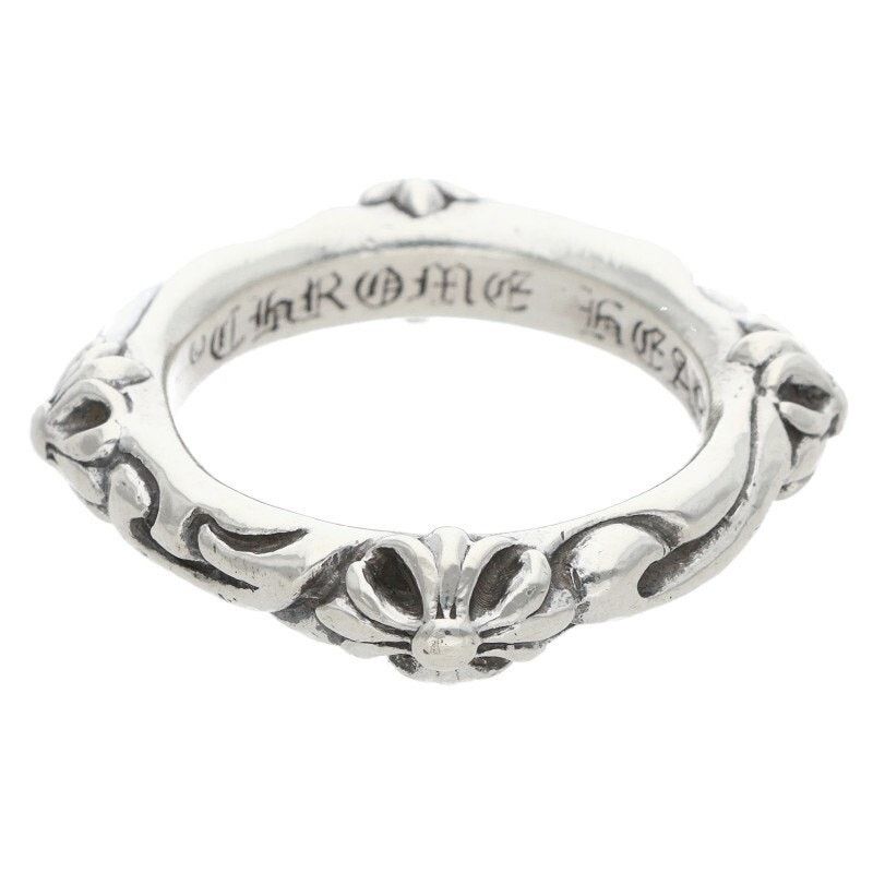 Chrome Hearts Chrome Hearts SBT Band Silver Ring Size ONE SIZE - 1 Thumbnail