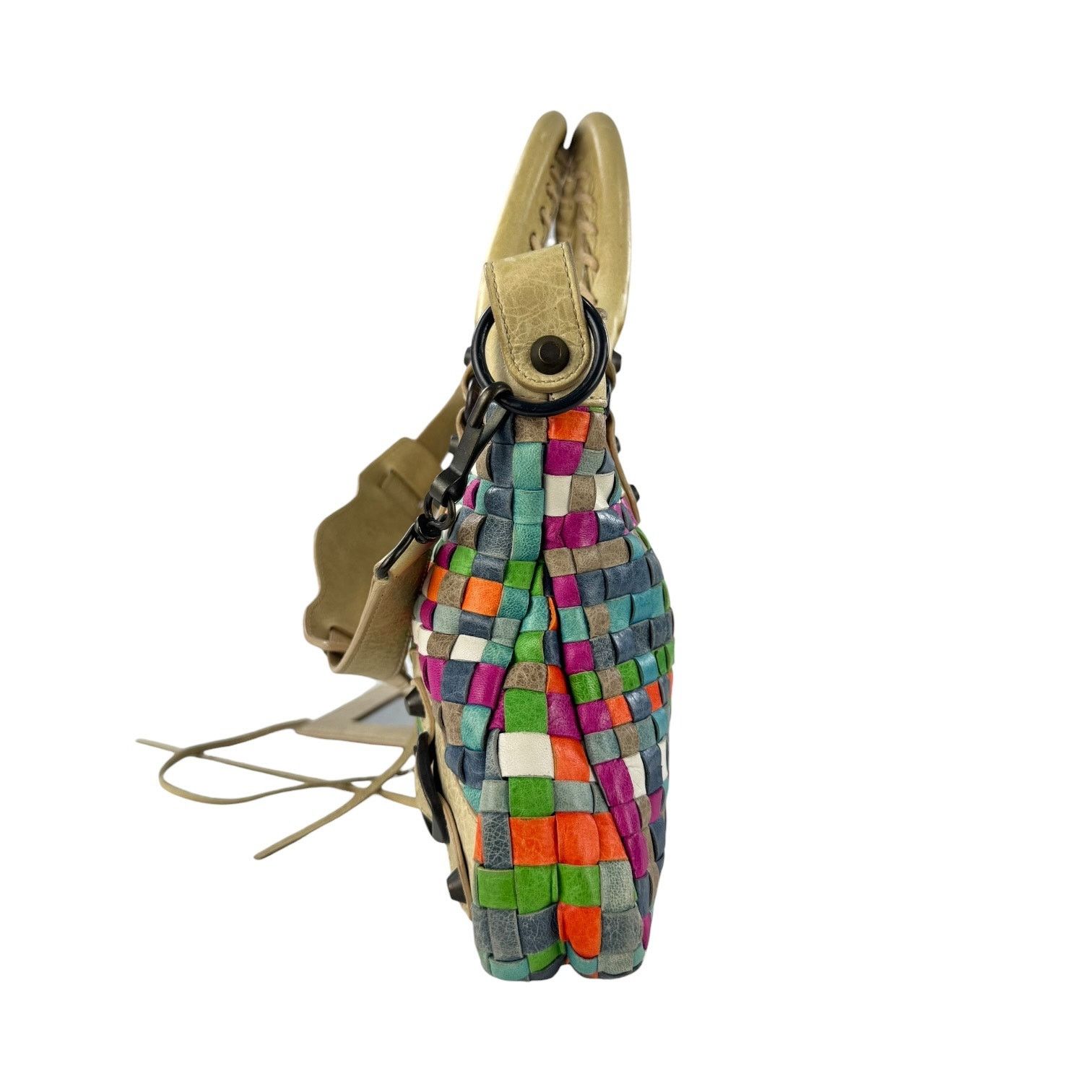 Bottega Veneta Balenciaga Multicolor Woven City Bag Size ONE SIZE - 5 Thumbnail