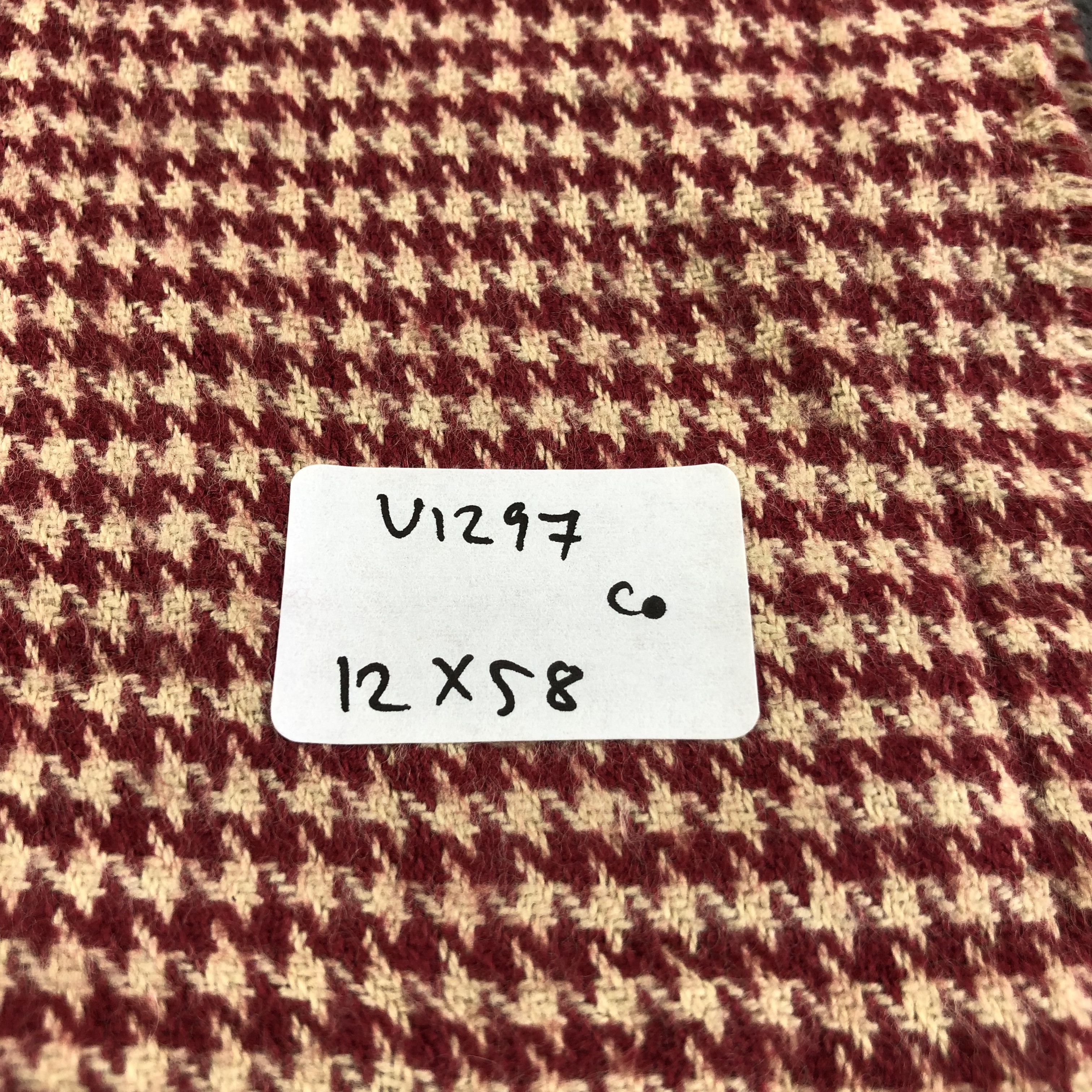 Ralph Lauren Ralph Lauren Houndstooth Cotton Scarf Muffler V1297 Size ONE SIZE - 7 Thumbnail