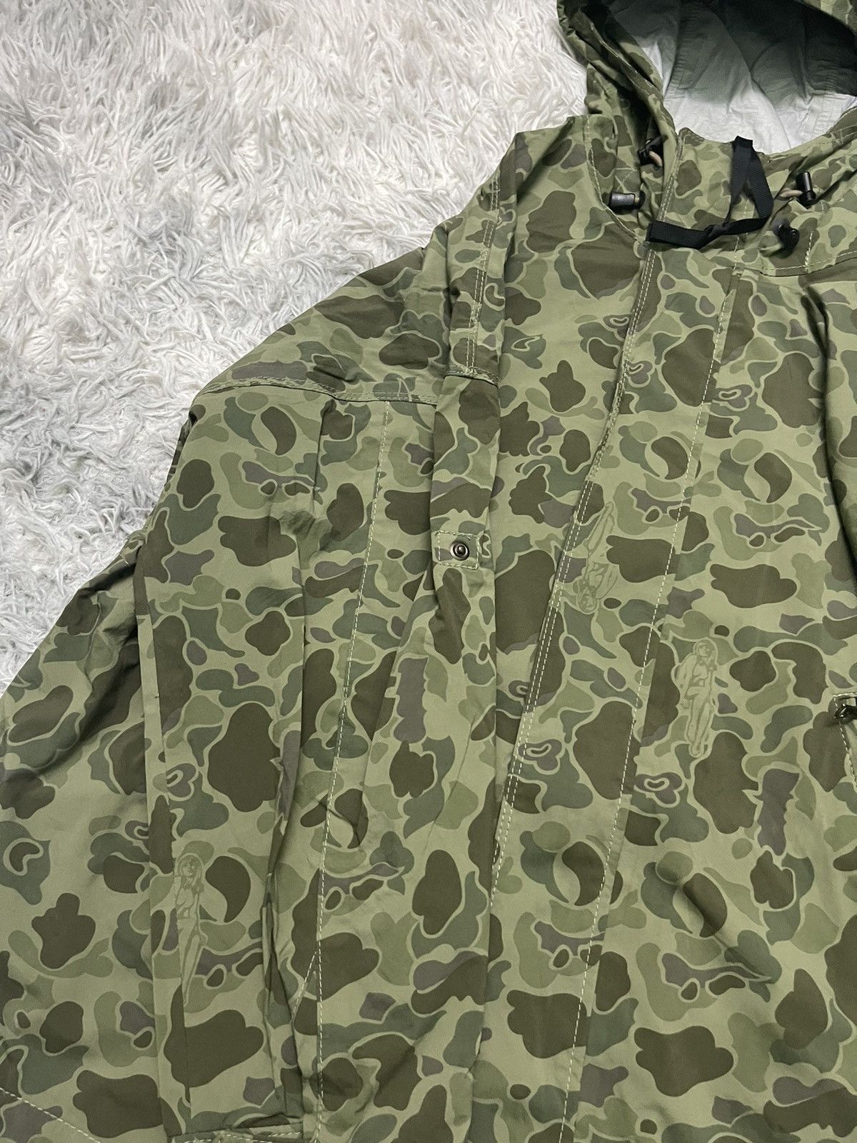 Hysteric Glamour × Japanese Brand 90s HYSTERIC GLAMOUR WINDBREAKER PERTEX WATERPROOF Size S / US 4 / IT 40 - 10 Thumbnail