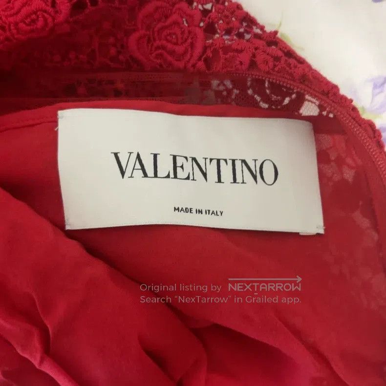 Valentino Valentino Water-soluble lace dress Size S / US 4 / IT 40 - 4 Thumbnail