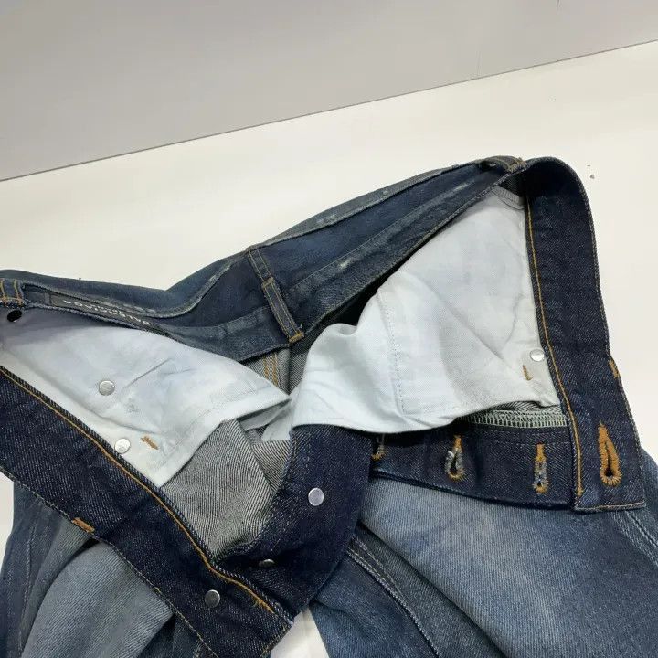 Other Balenciaga Balenciaga SS22 Blue Washed Straight Leg Jeans Size US 32 / EU 48 - 7 Thumbnail