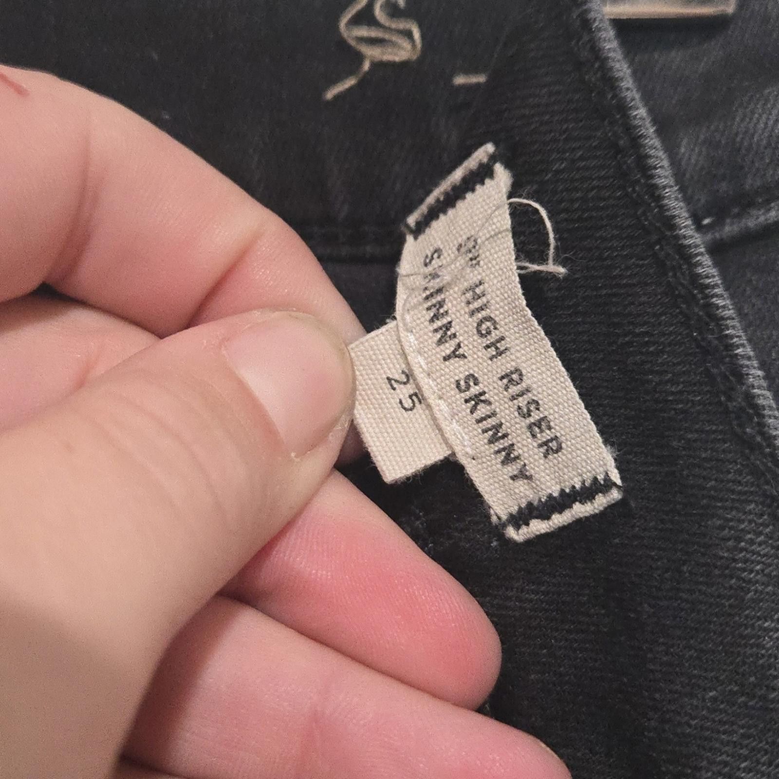 Madewell Madewell 9" High Rise Skinny Jean Size 25" / US 0 / IT 36 - 2 Thumbnail