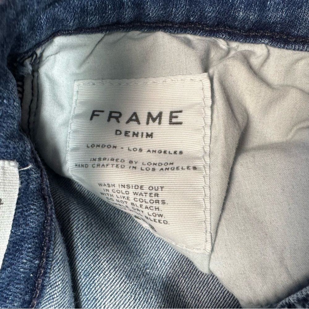 Frame FRAME Le Skinny De Jeanne Crop Jeans in Osage Size 27 Size 27" / US 4 / IT 40 - 6 Thumbnail