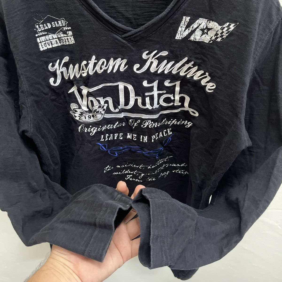 Von Dutch Rare Vintage Von Dutch Kustom Kulture Tees Size US XS / EU 42 / 0 - 3 Thumbnail