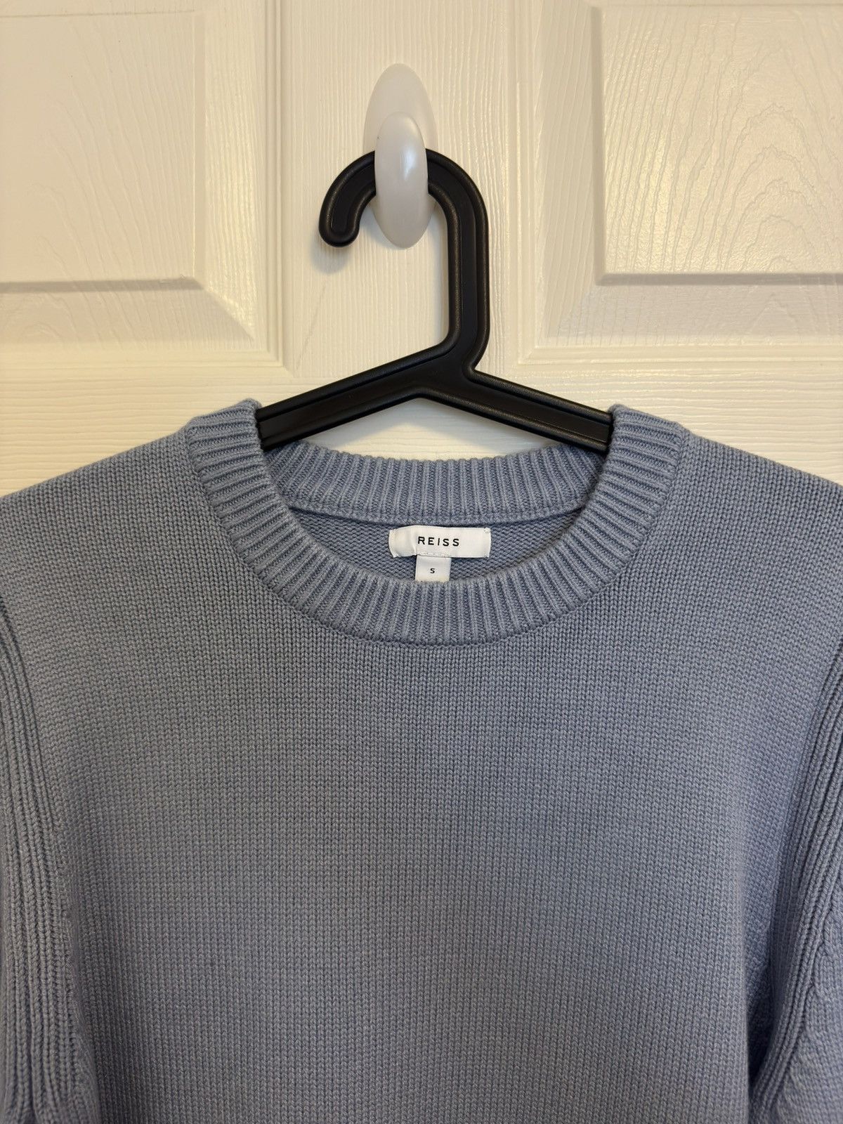 Reiss Reiss Mens Blue Sweater Pullover Size US S / EU 44-46 / 1 - 2 Thumbnail