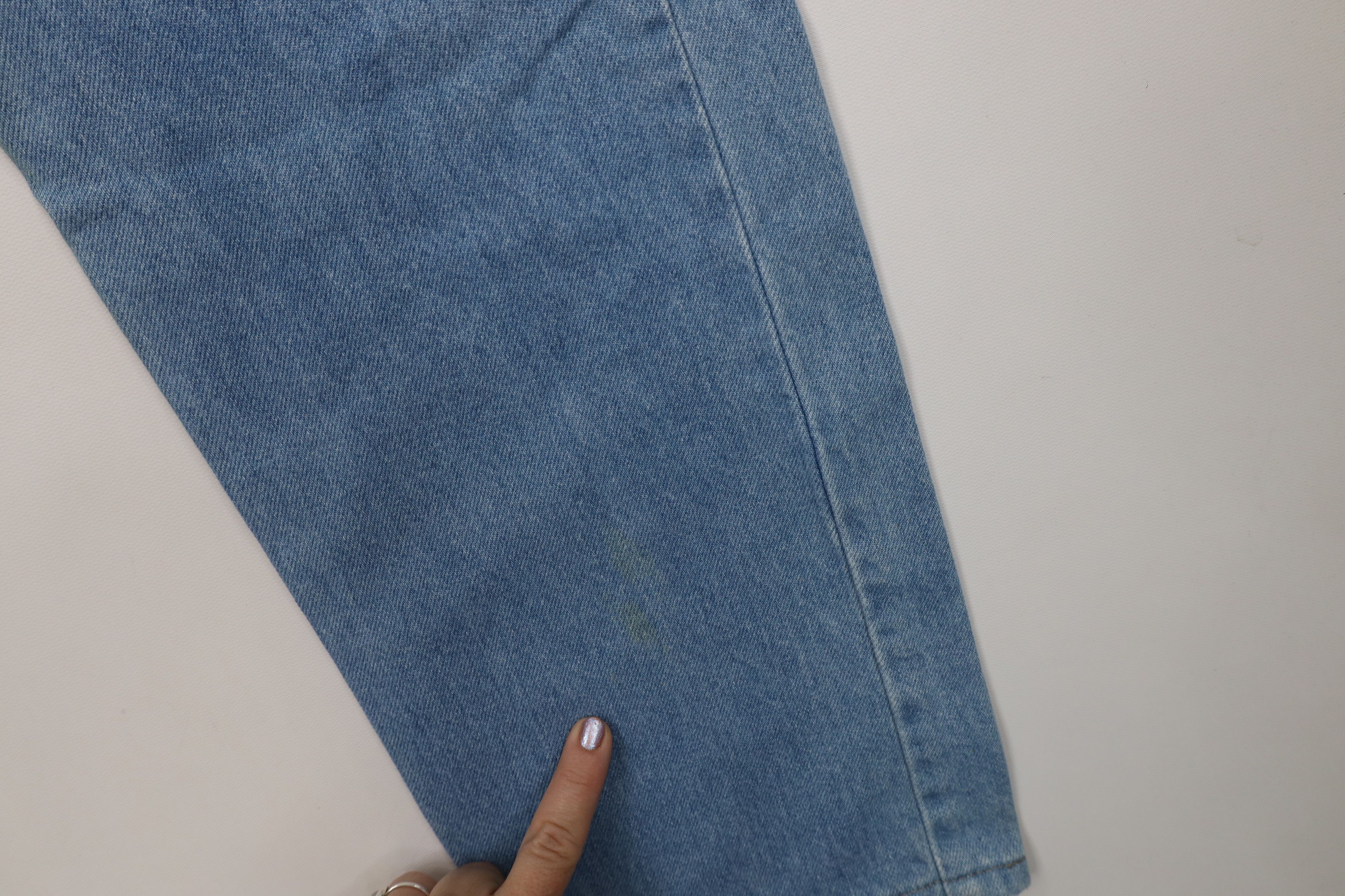 Levi's Vintage Y2K 2002 Levis 505 Regular Straight Leg Jeans Blue Size US 34 / EU 50 - 5 Thumbnail