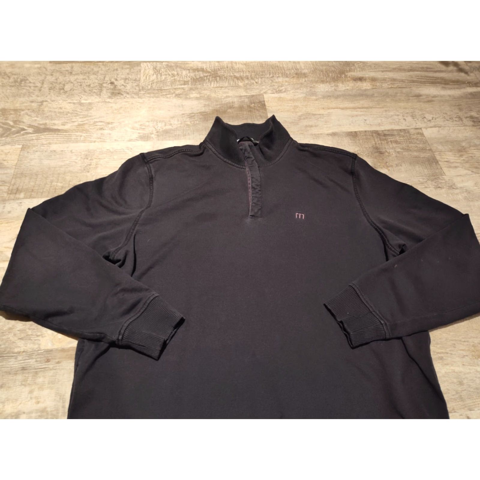 TravisMathew Travis Mathew Cloud Golf Quarter Zip Pullover Black Size XL Sweater Men's Size US XL / EU 56 / 4 - 5 Thumbnail