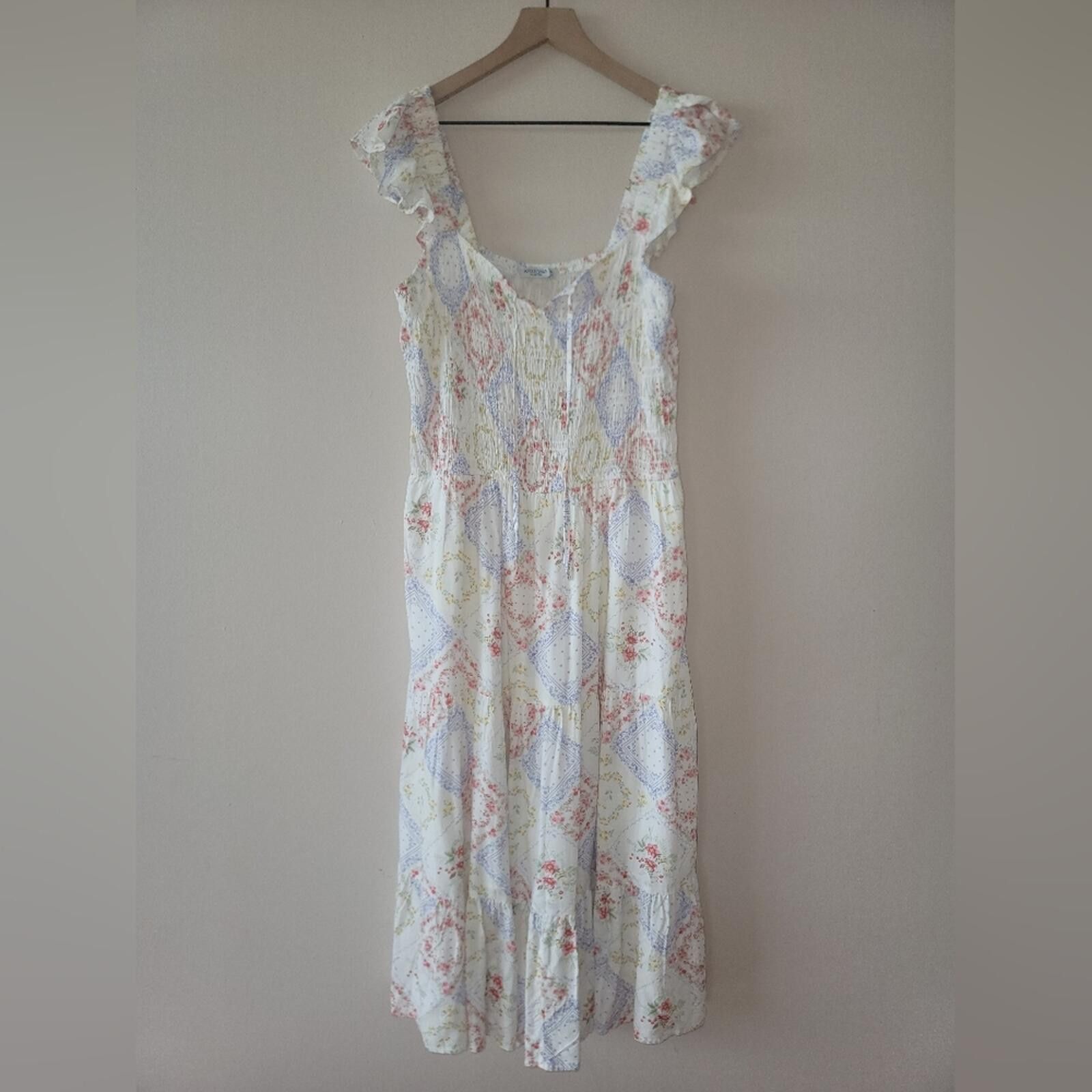 Other Arizona Jean Company Floral Patchwork Dress - Multicolor NWT Size XXL / US 16-18 / IT 52-54 - 1 Thumbnail