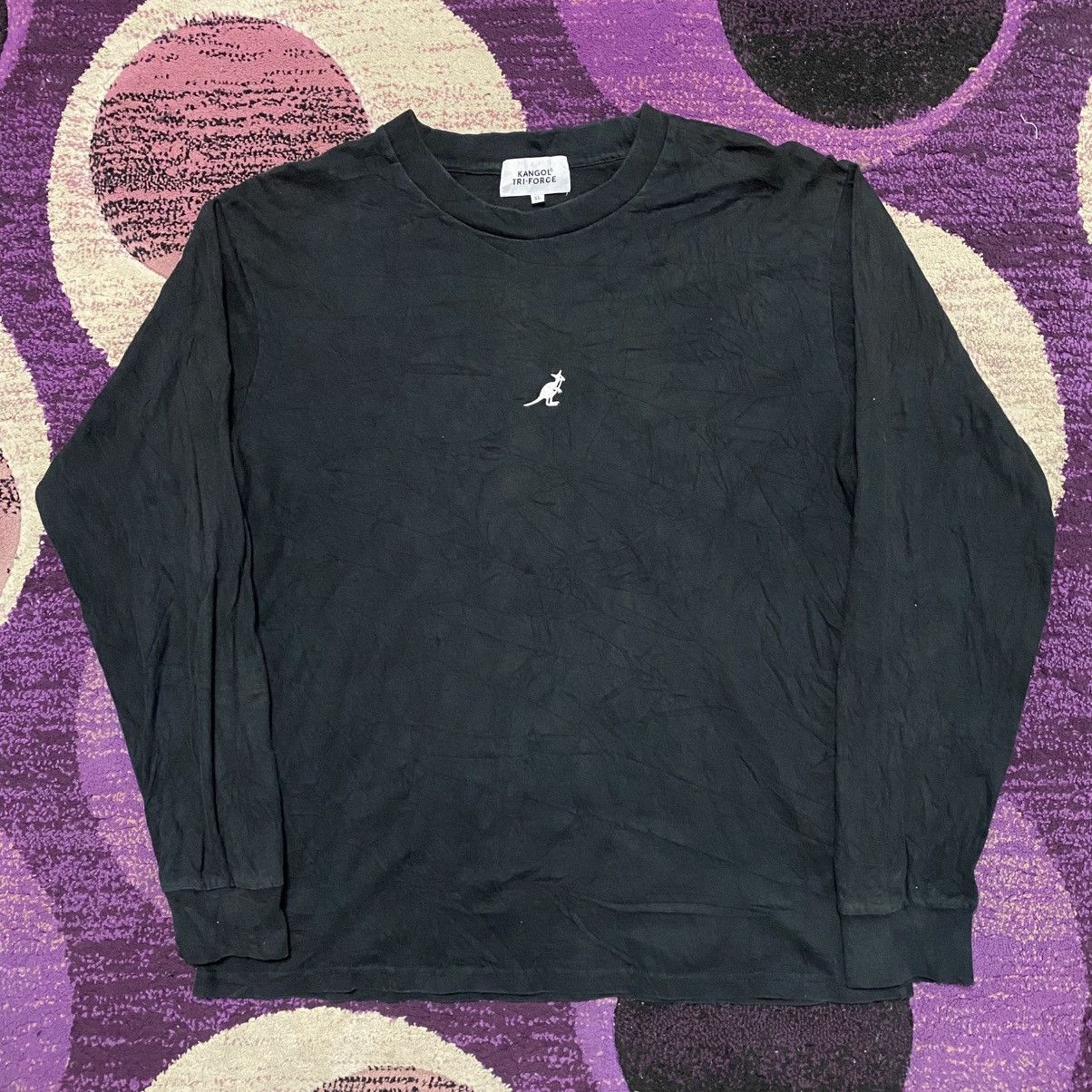 Kangol × Vintage Vintage Kangol Tri-Force Center Logo Tshirt Size US XL / EU 56 / 4 - 2 Thumbnail