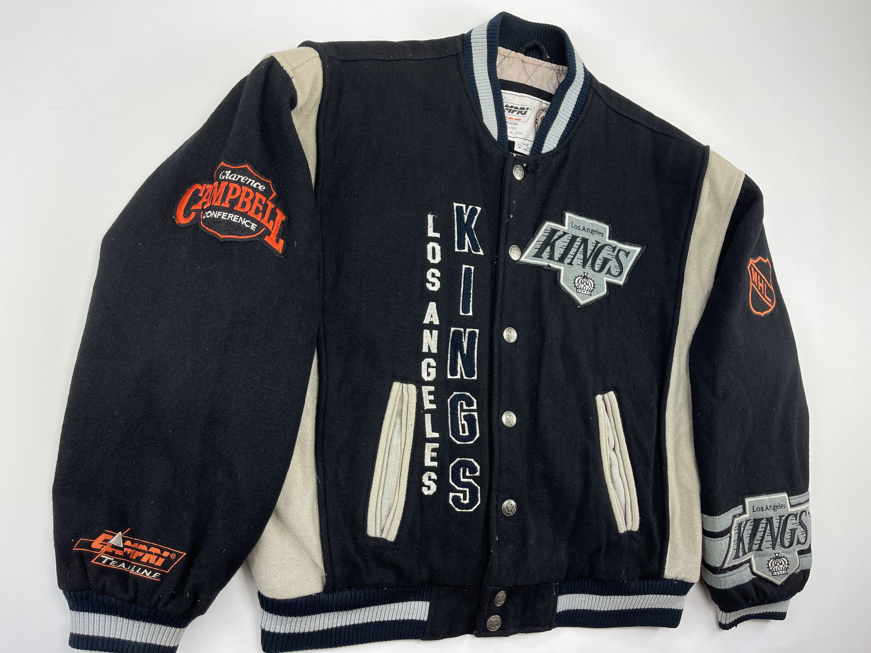 NHL NHL Los Angeles Kings jacket, Campri Teamline, vintage 90s L Size US L / EU 52-54 / 3 - 5 Thumbnail