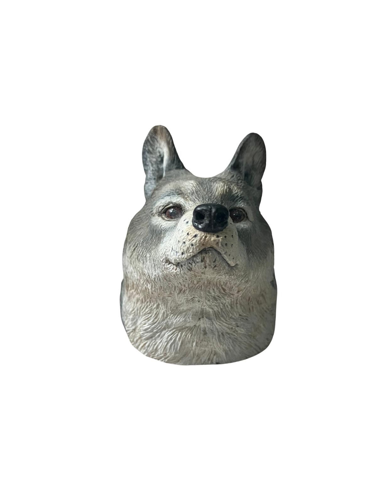 Other Realistic Wolf Head Sculpture - Detailed Animal Figurine Size ONE SIZE - 1 Thumbnail