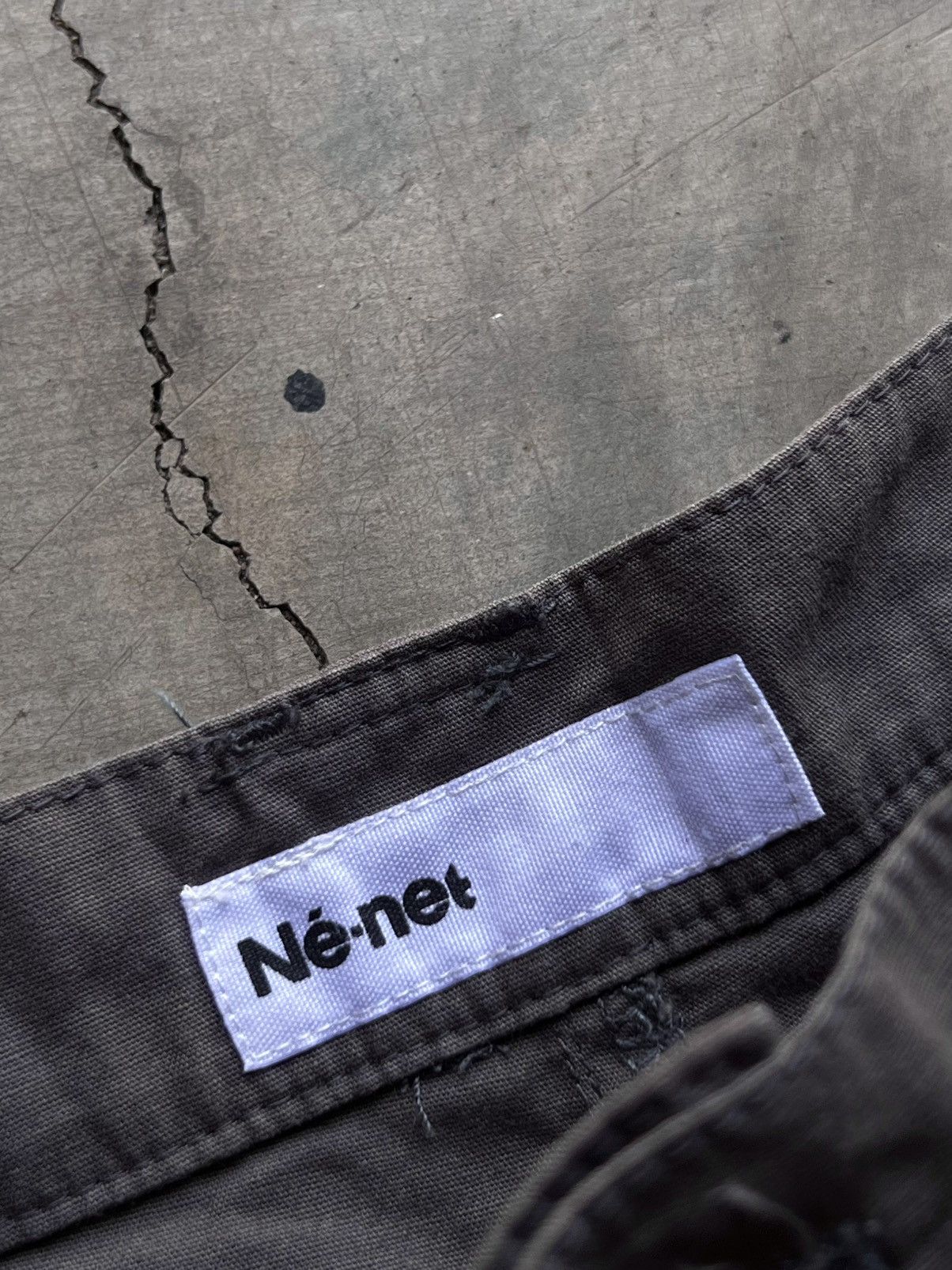 Ne-Net Ne-Net Camel Embellished Wide Pant Size US 31 - 2 Thumbnail