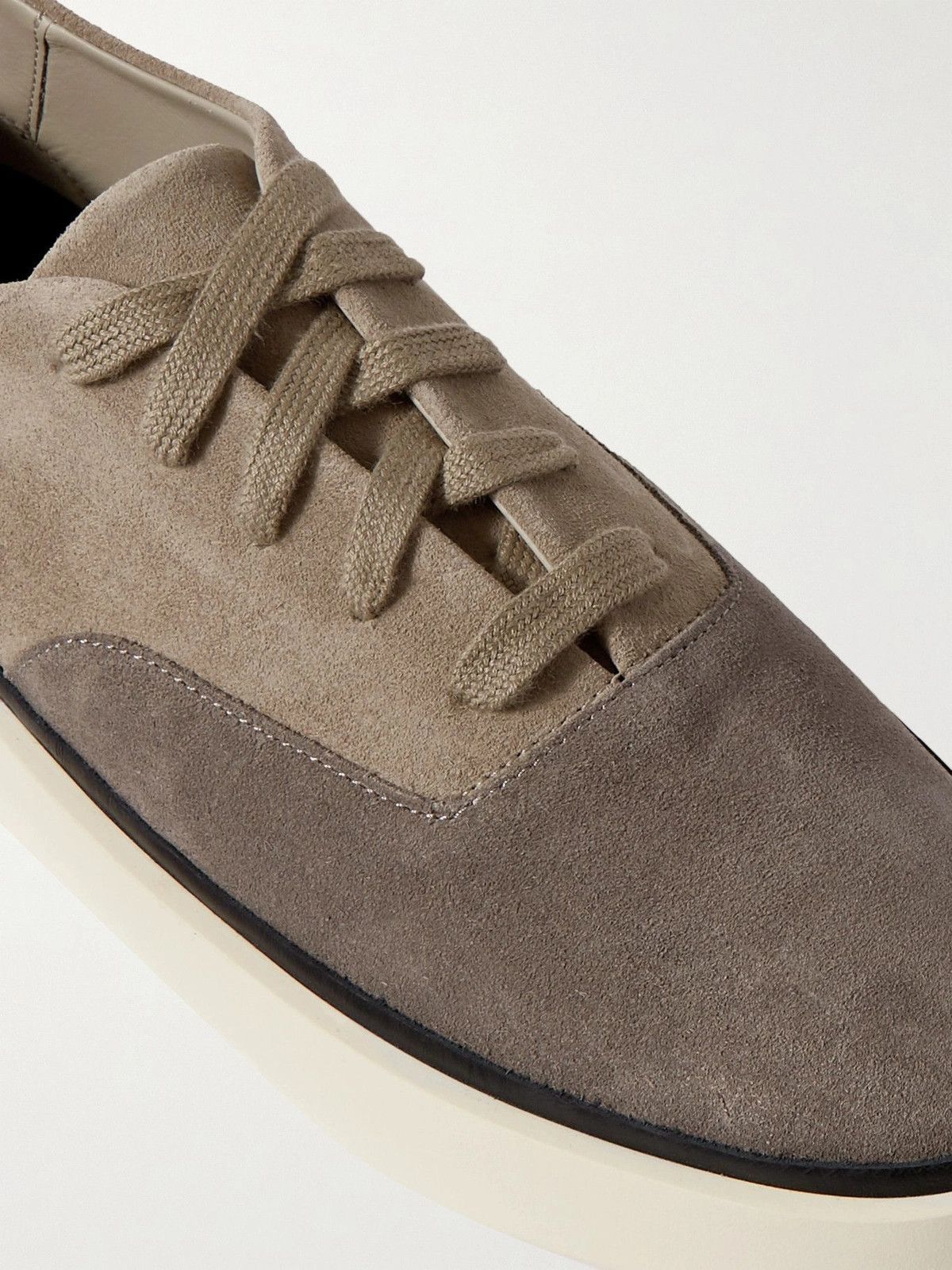 Fear of God o1y0125 Low-Top Sneakers in Grey/Beige Size US 5 / EU 37 - 4 Thumbnail