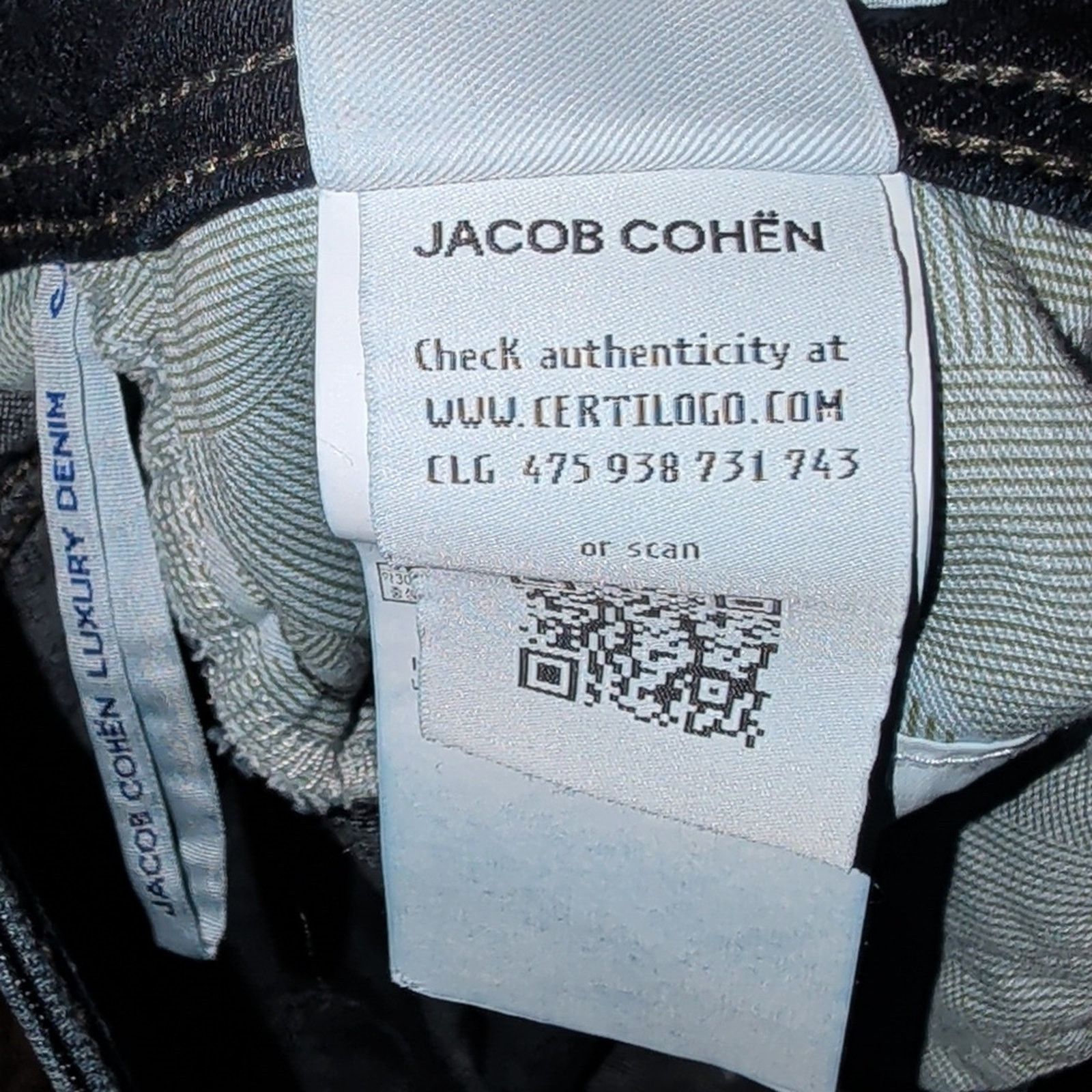 Jacob Cohen Jacob Cohen Indigo Slim Men's Jeans Size 32 Size US 32 / EU 48 - 11 Thumbnail