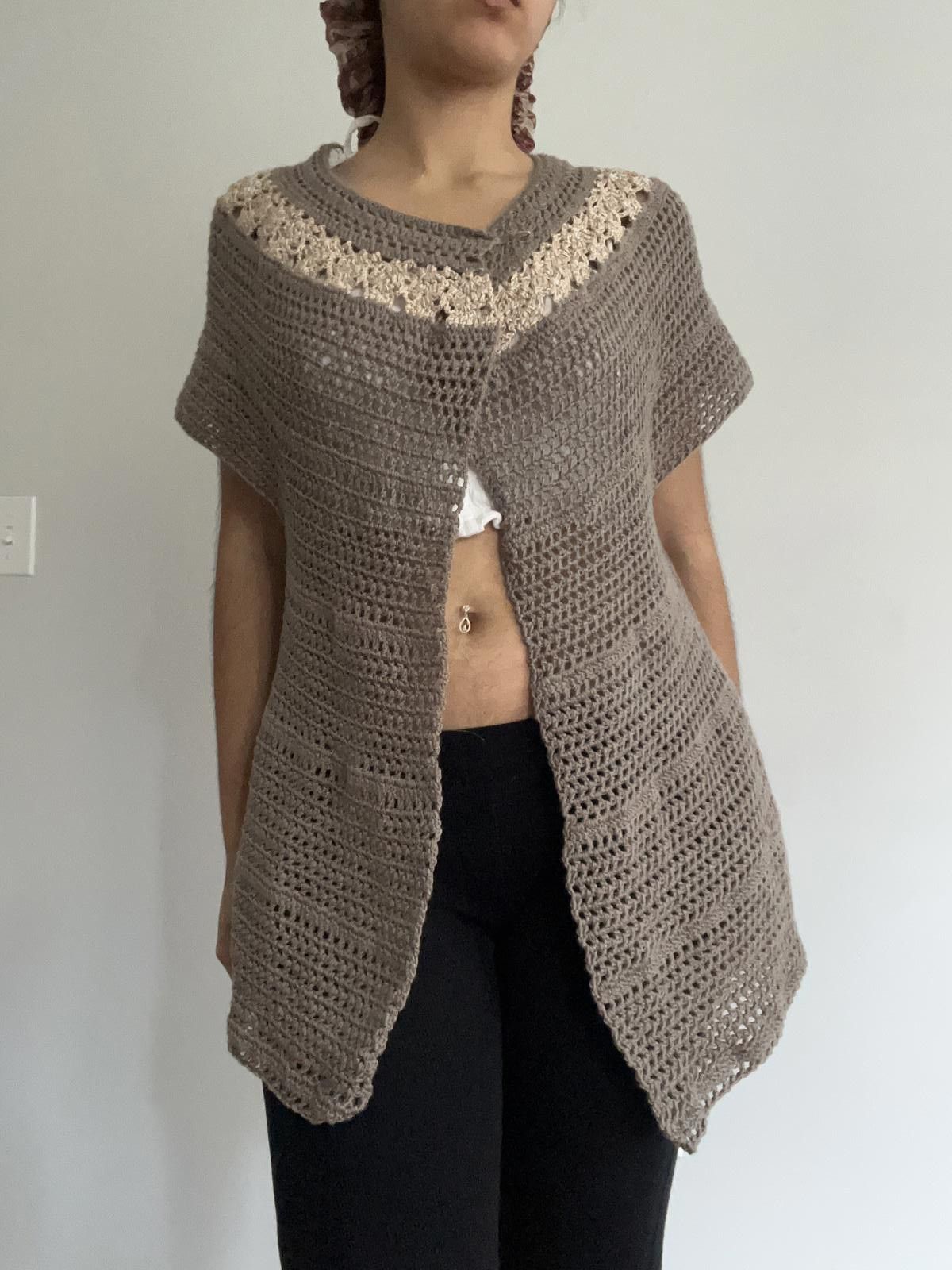 Other Knit green handmade shrug Size M / US 6-8 / IT 42-44 - 1 Thumbnail