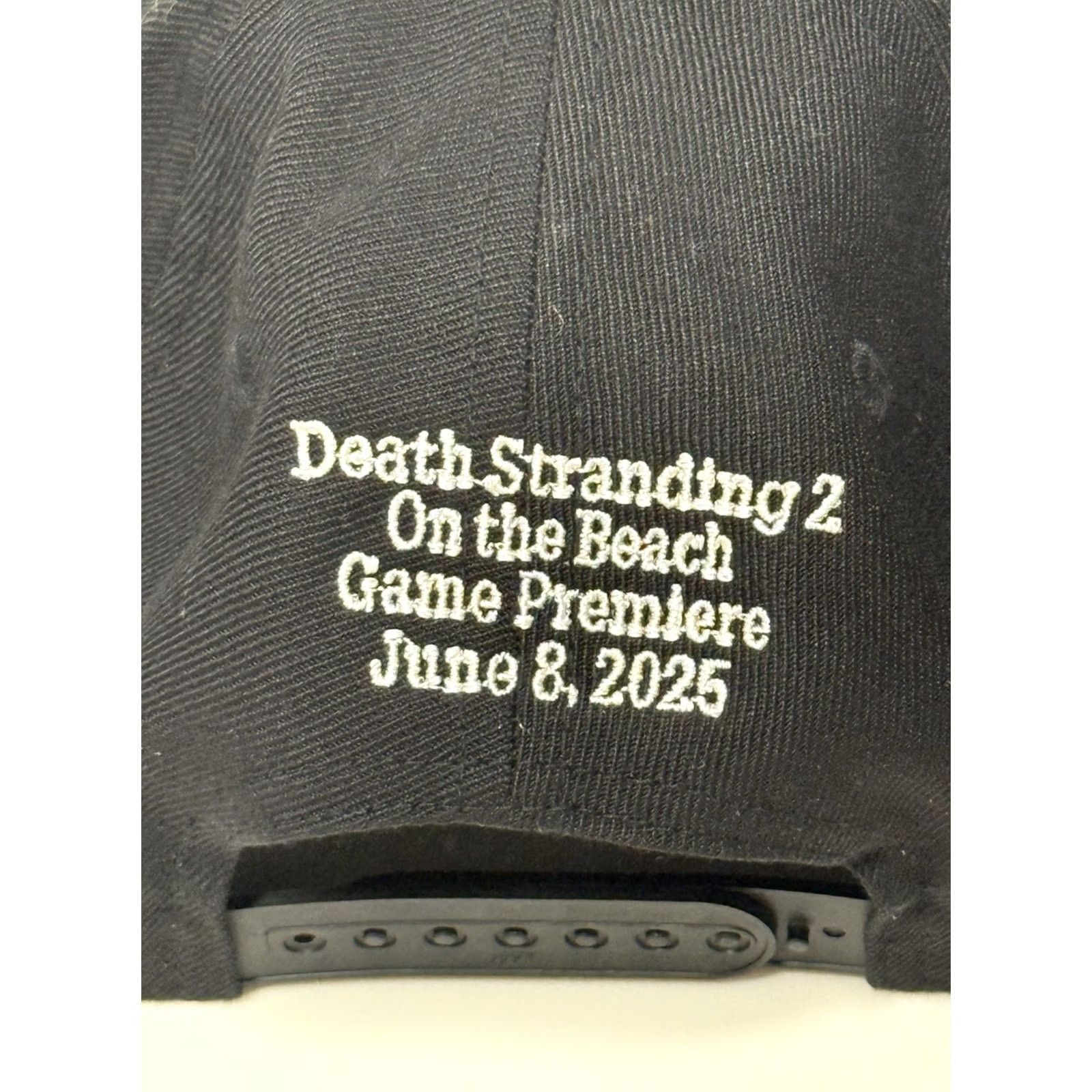 Vintage VINTAGE Death Stranding 2 On The Beach ‘Game Premiere’ Snapback Hat PS5 Kojima Orpheum Size ONE SIZE - 5 Thumbnail